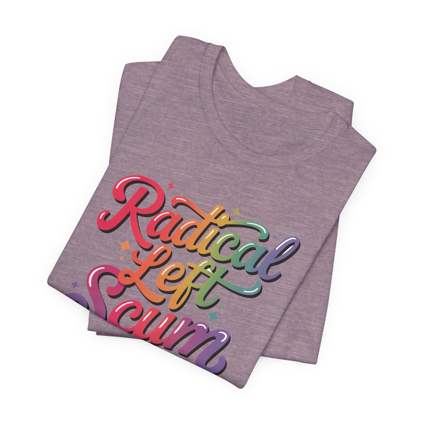 Radical Left Scum Protest Icons Short Sleeve t-shirt protest mens womens | Speak Out Shirts
