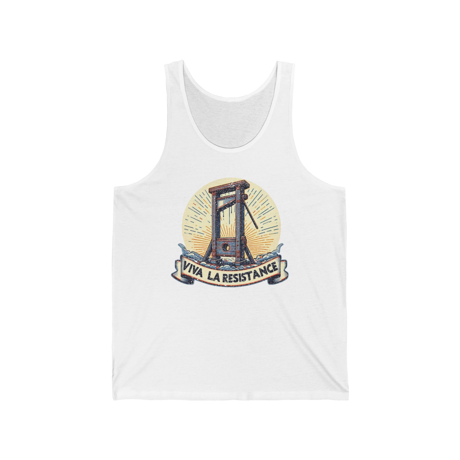 Viva La Résistance Jersey Tank t-shirt protest mens womens | Speak Out Shirts