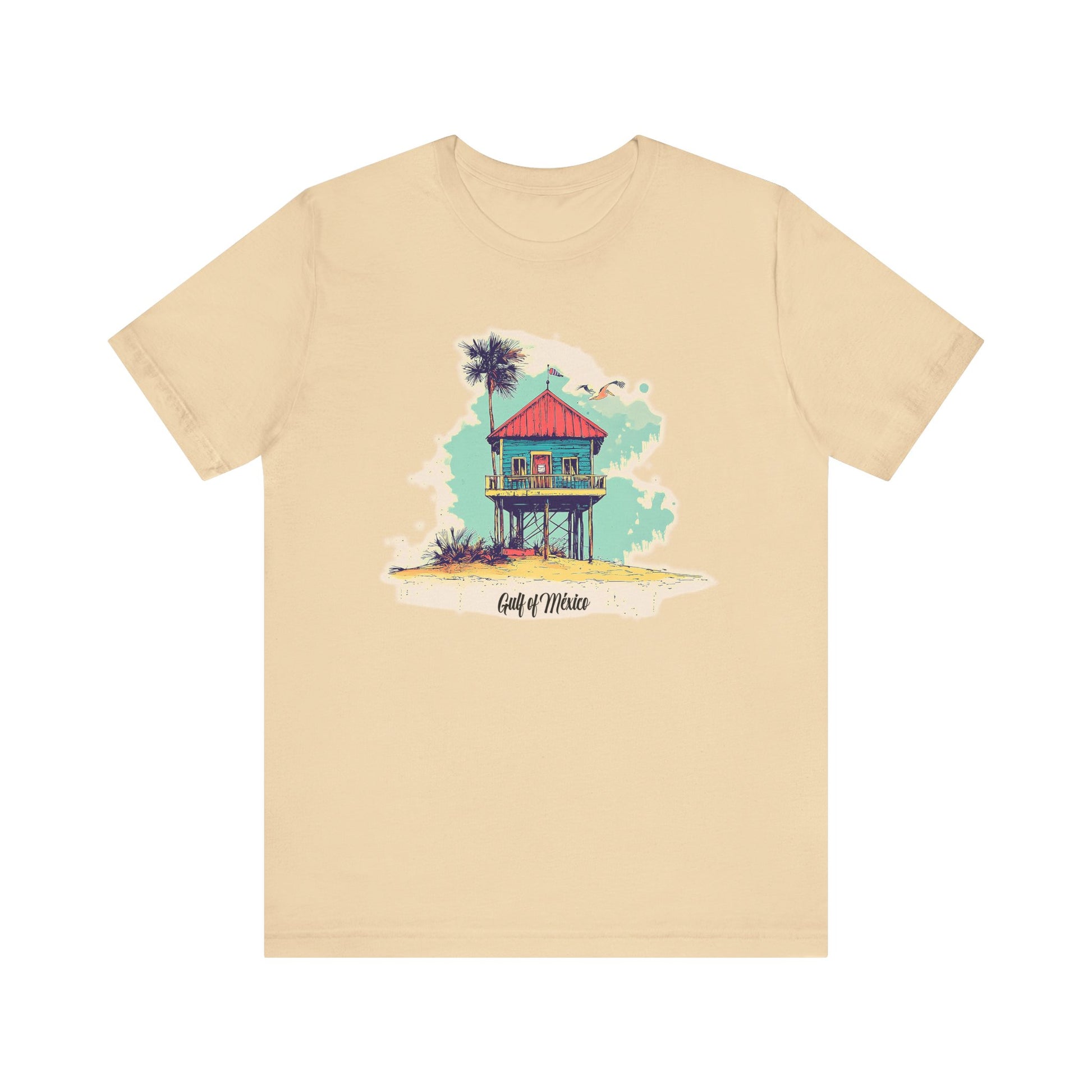 Gulf of México Stilt House On the Gulf t-shirt activist mens womens | Speak Out Shirts