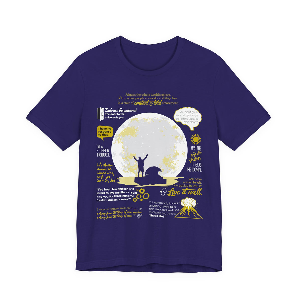 Joe vs The Volcano The Quotes — Tribute Tee