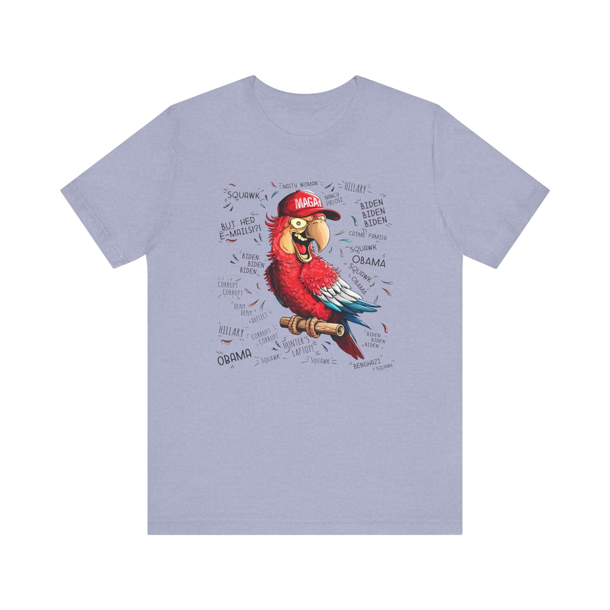 Squawk tastic Deflection Parrot The Ultimate MAGA t-shirt protest mens womens | Speak Out Shirts