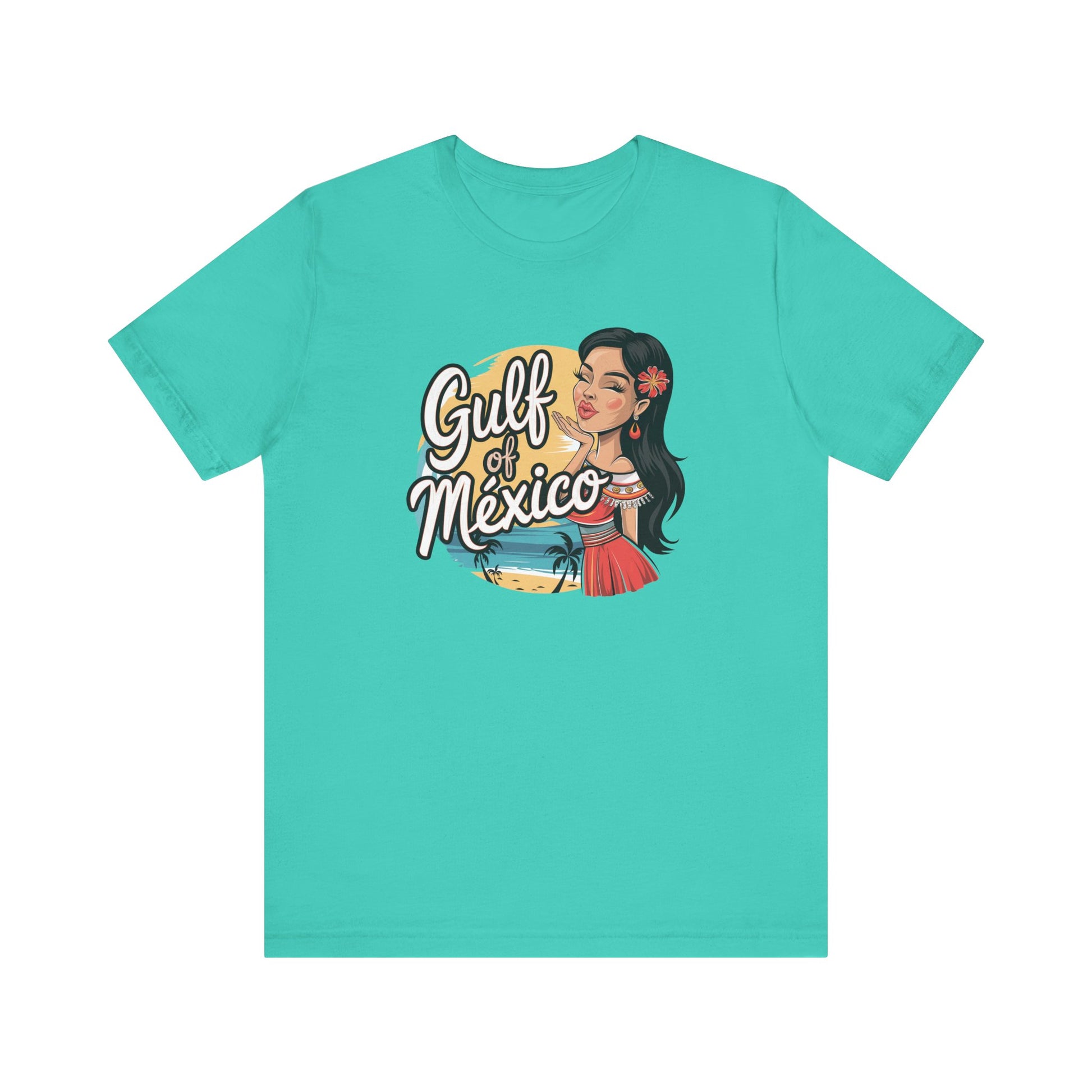 Gulf of México Kiss Shirt - Coastal Pride Tee
