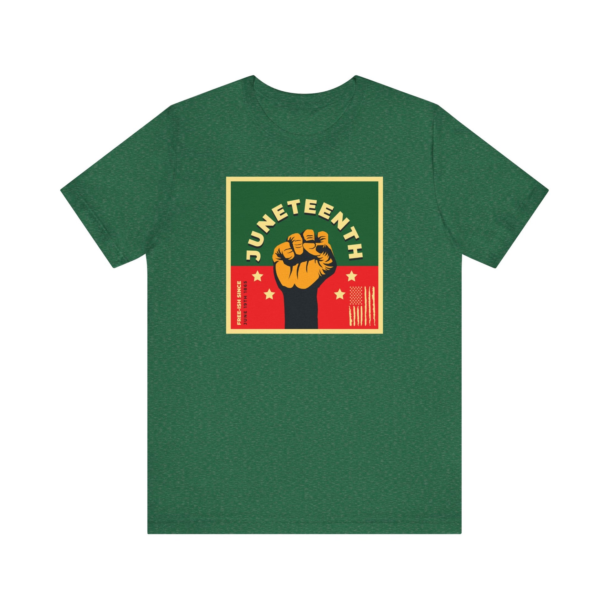 JUNETEENTH Commemorating June 19 1865 t-shirt activist mens womens | Speak Out Shirts