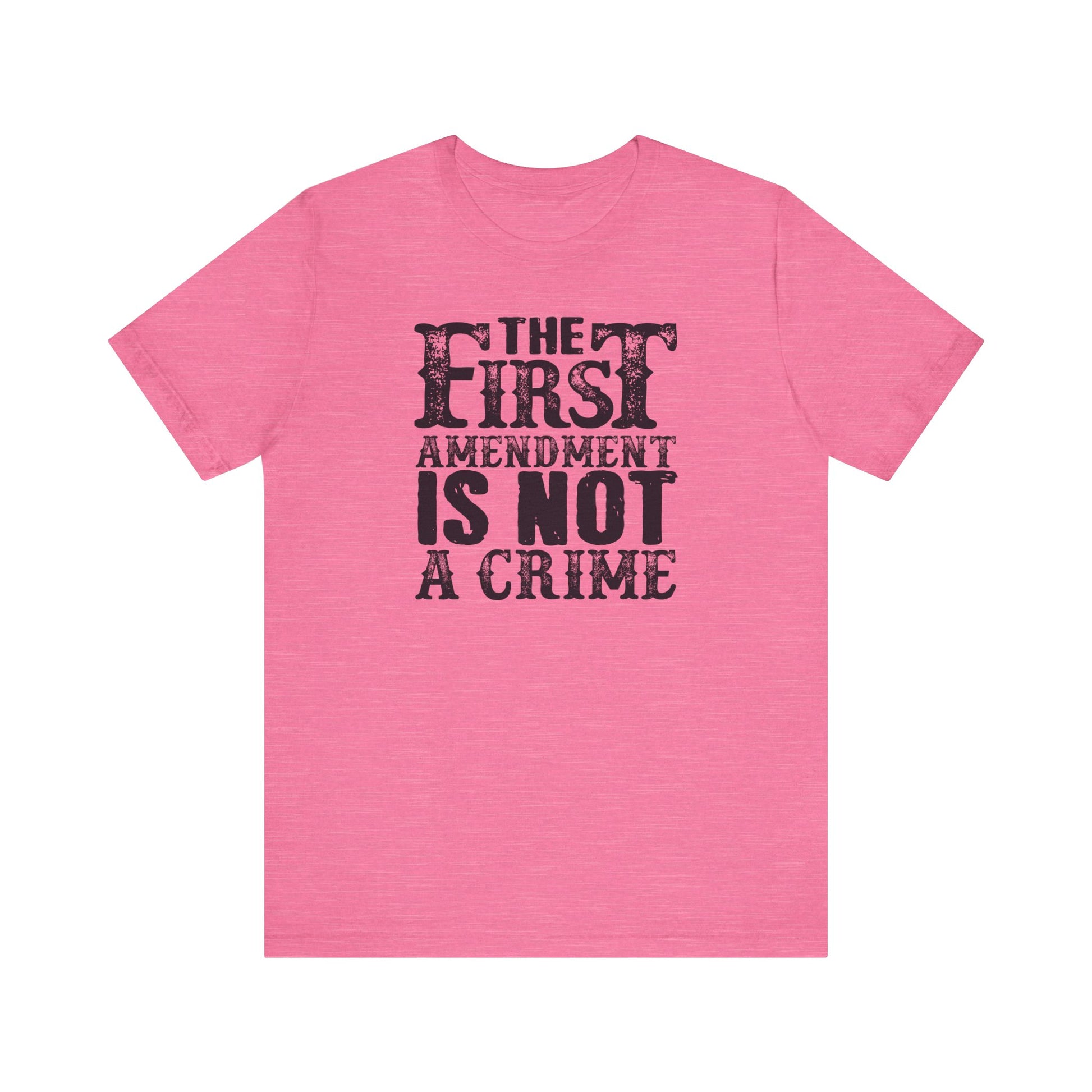 The First Amendment is not a Crime t-shirt protest mens womens | Speak Out Shirts
