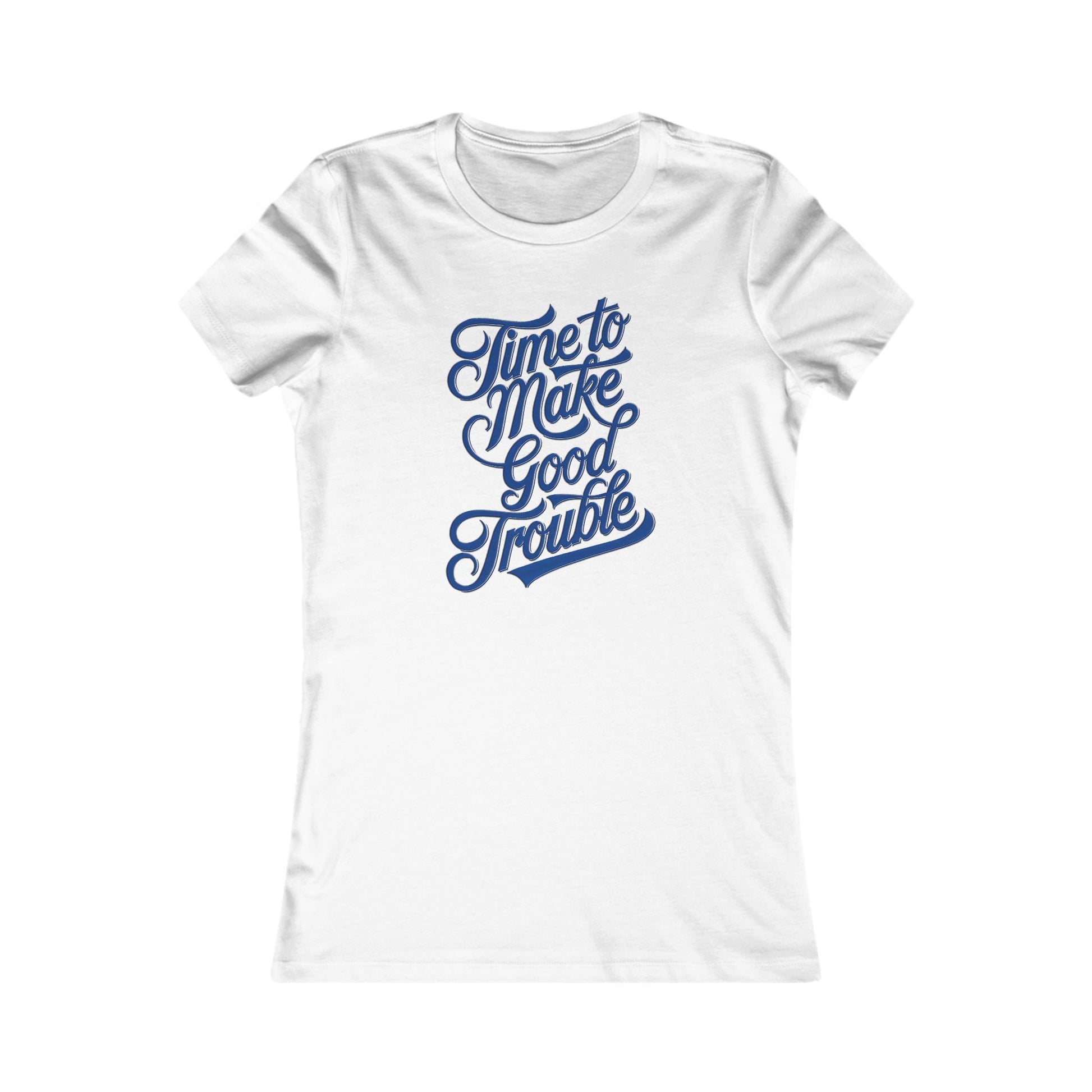 It's Time to Make Good Trouble Women's Tee - John Lewis