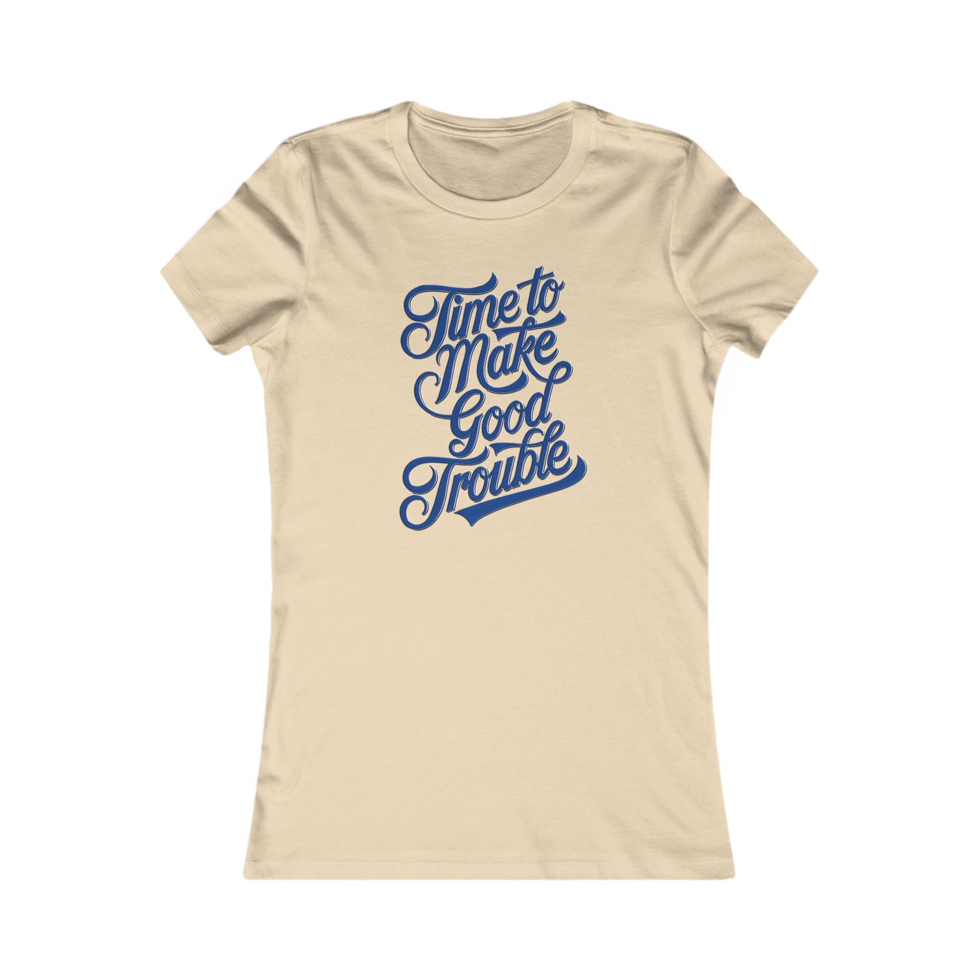 It's Time to Make Good Trouble Women's Tee - John Lewis
