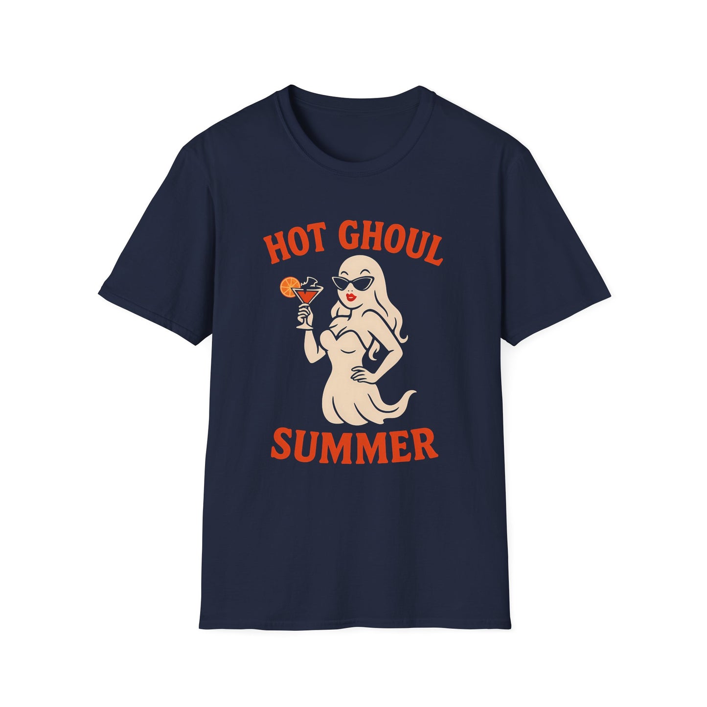 Hot Ghoul Summer Design - Halloween Favorite Tee