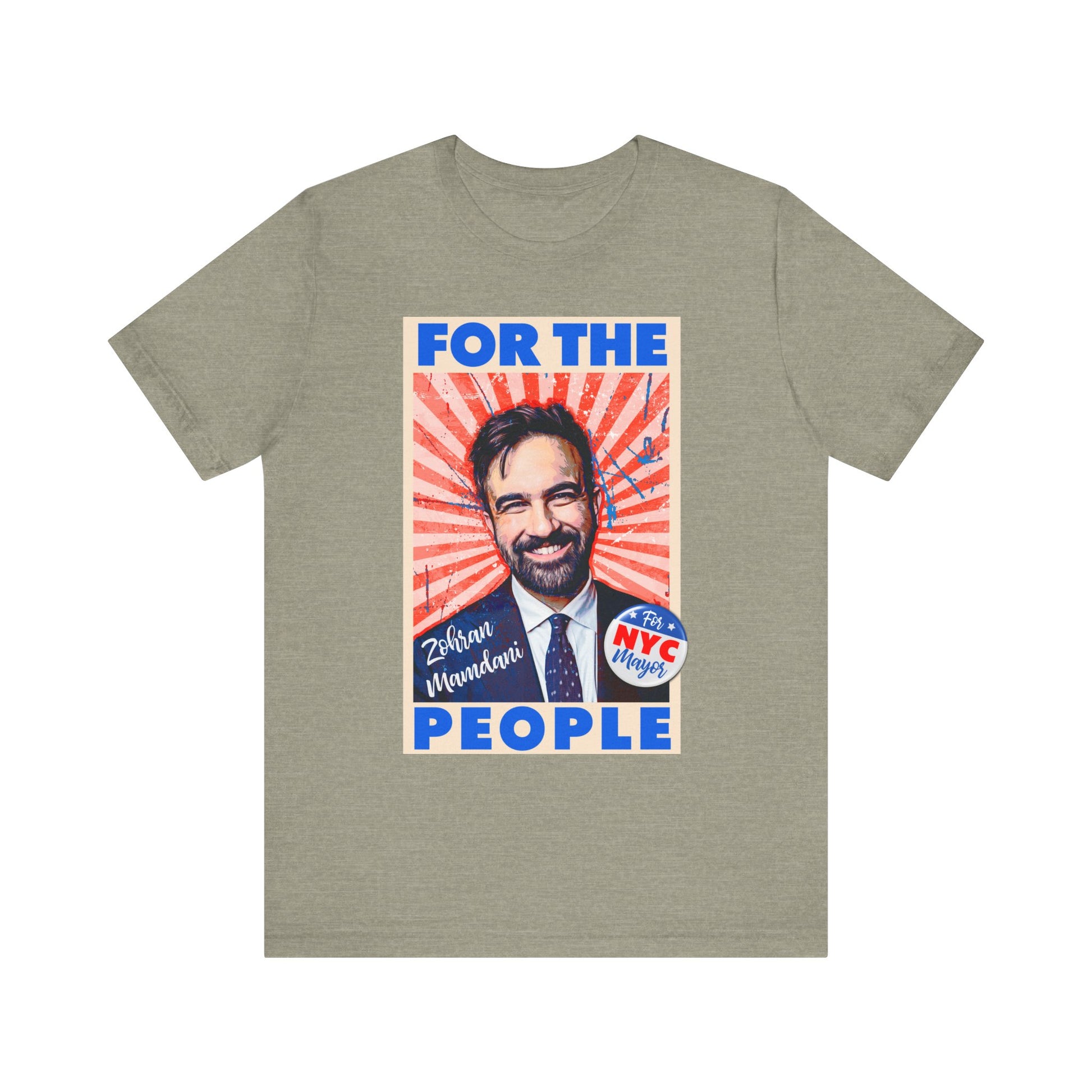 Zohran Mamdani FOR THE PEOPLE t-shirt protest mens womens | Speak Out Shirts