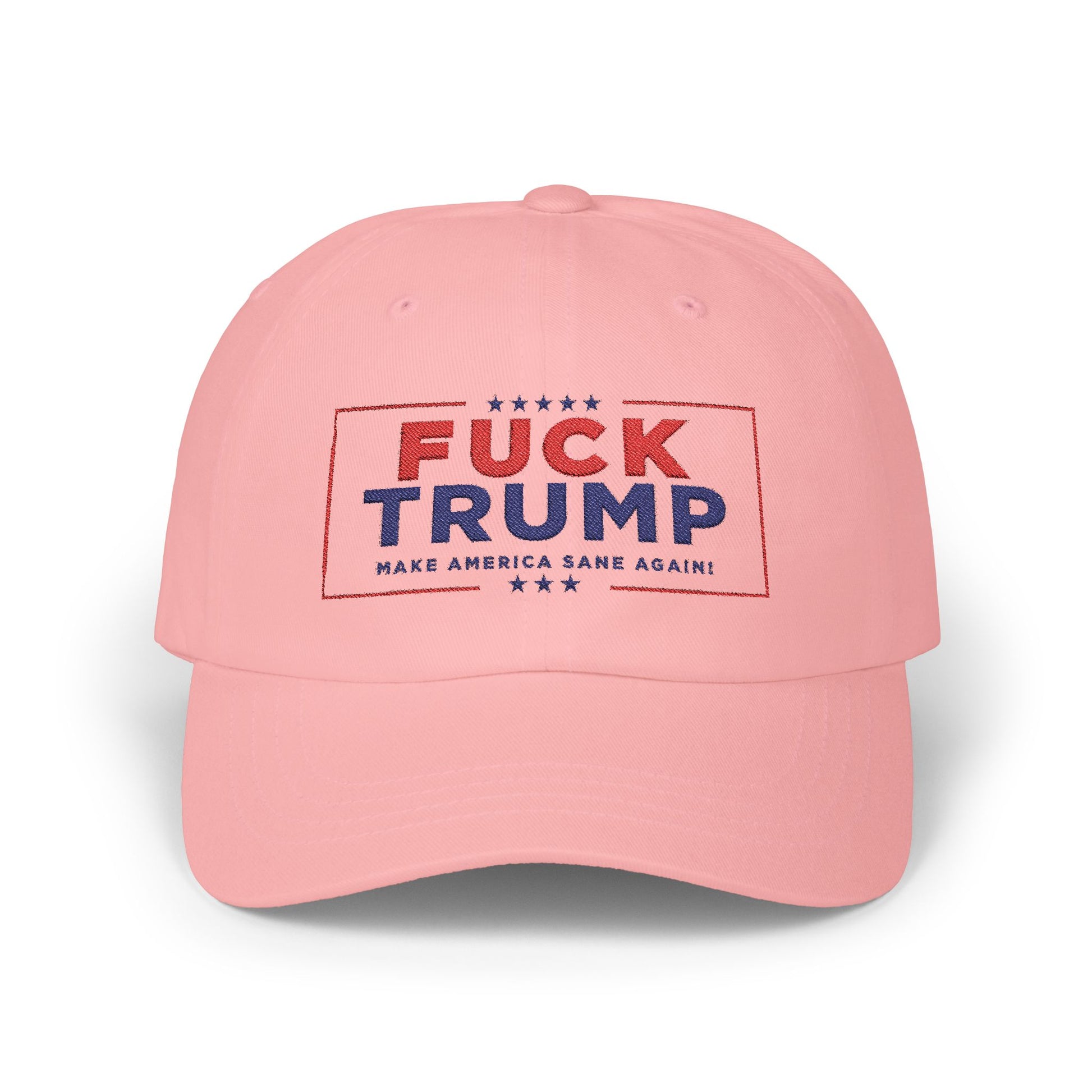 Fuck Trump Classic Baseball Hat - Political Protest Cap