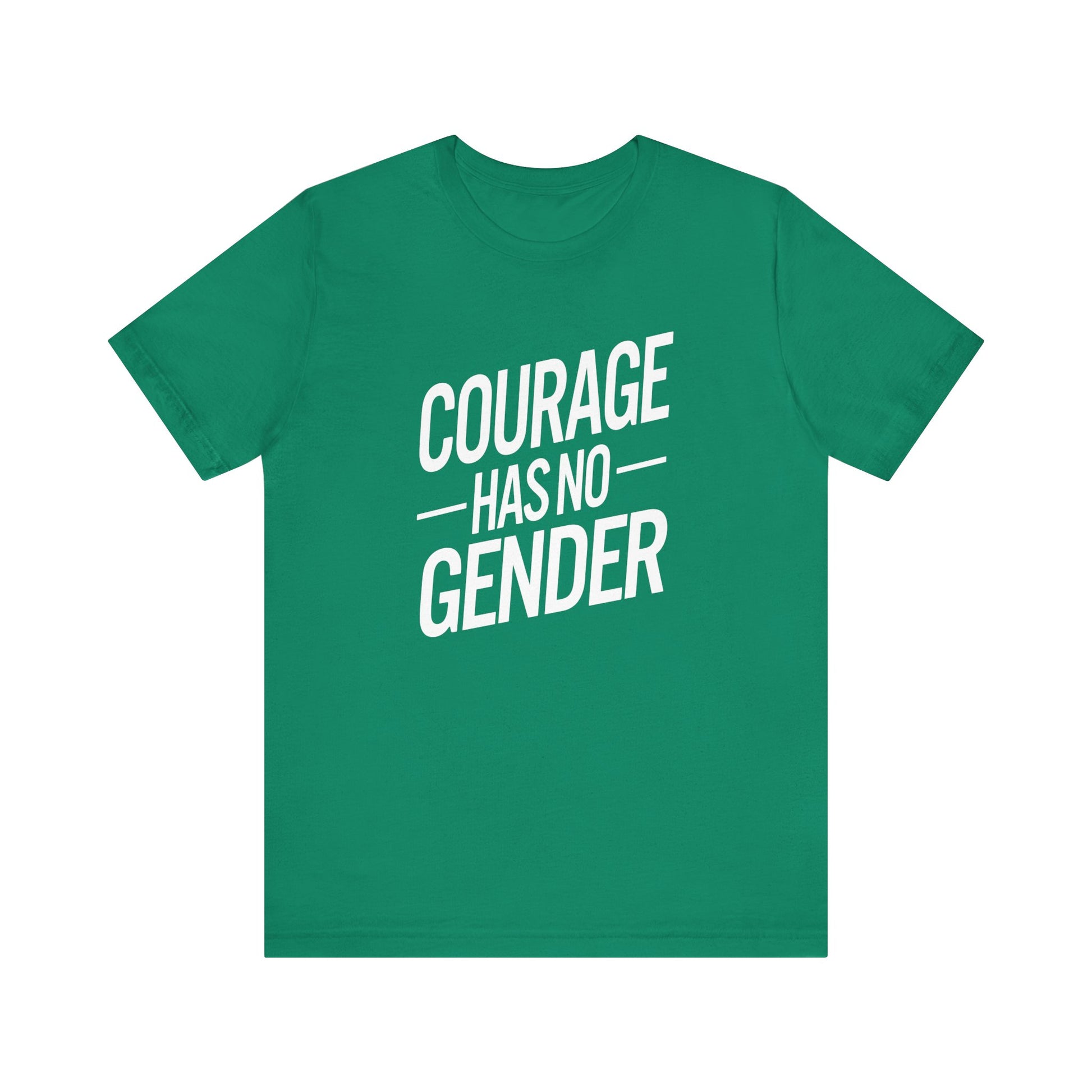 Courage Has No Gender Unisex Trans Tee - Pride Statement Shirt