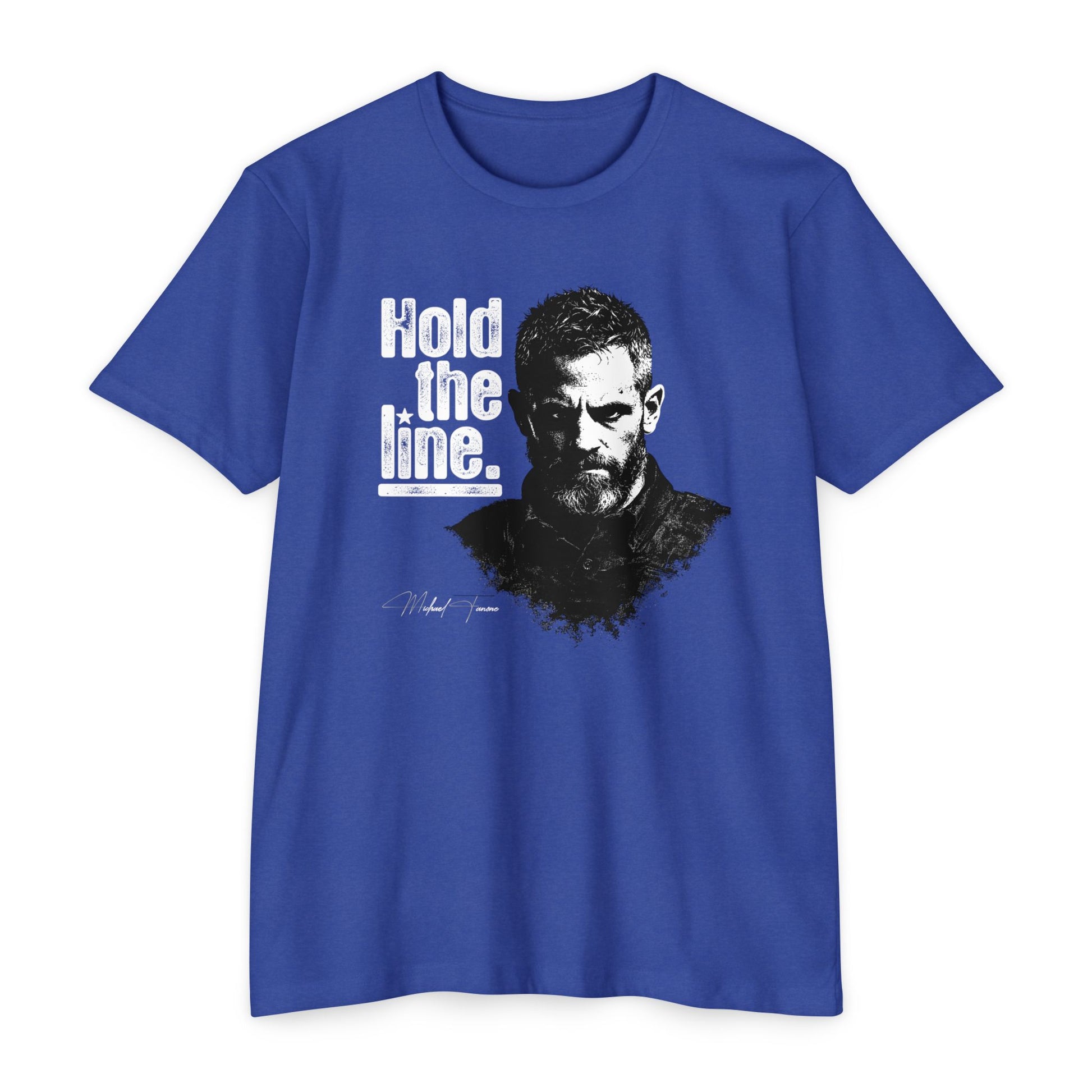 Hold the Line Tribute to Michael Fanone Short Slee t-shirt protest mens womens | Speak Out Shirts