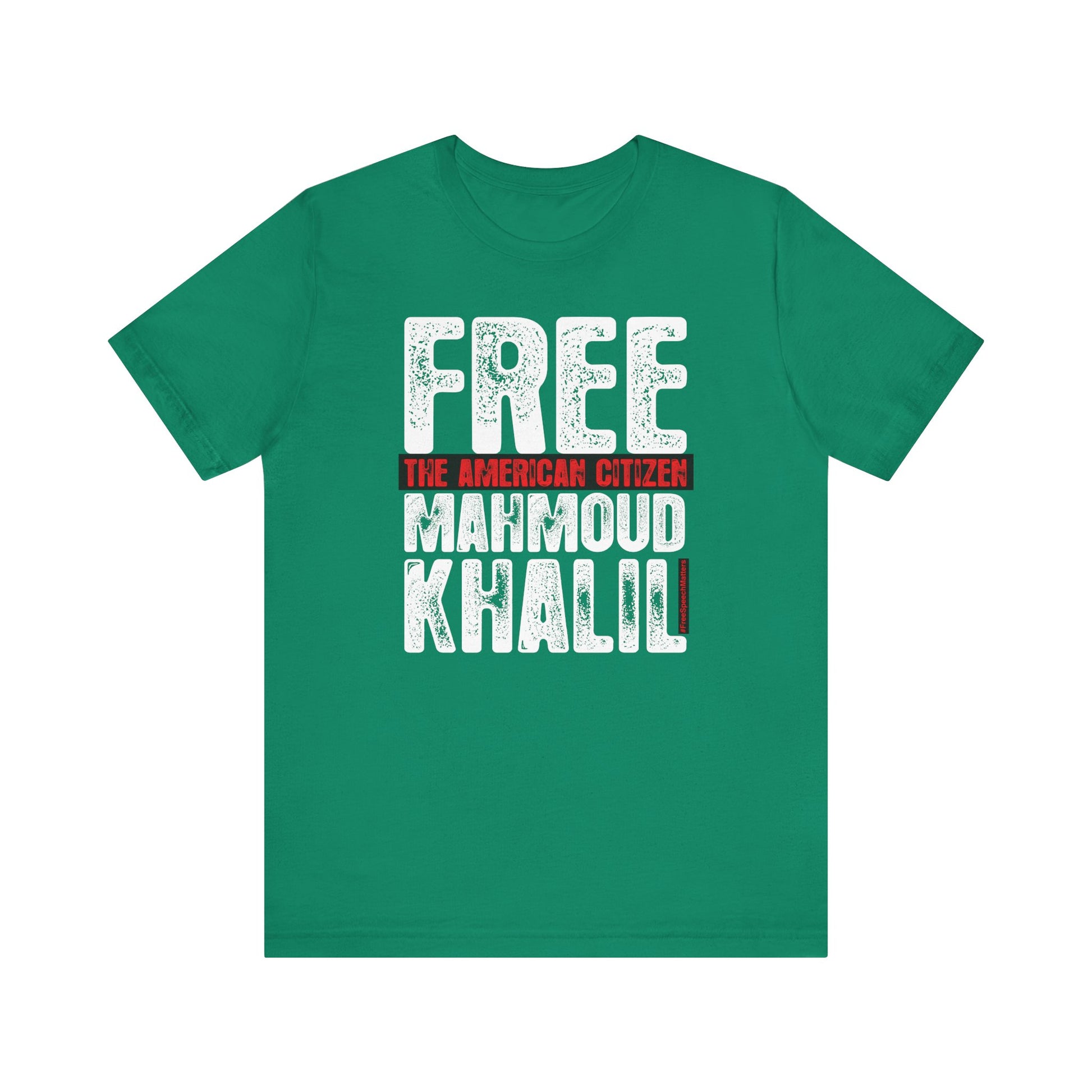 Free Mahmoud Khalil #FreeSpeechMatters t-shirt protest mens womens | Speak Out Shirts