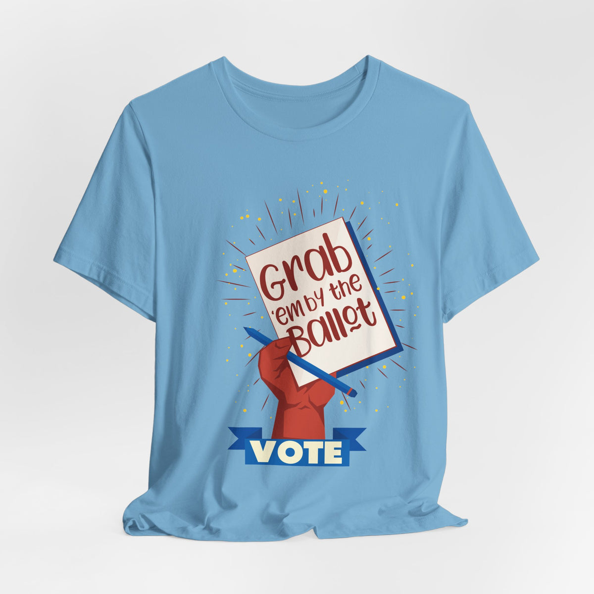 Vote T‑Shirt — "Grab 'Em by the Ballot" Voting Tee