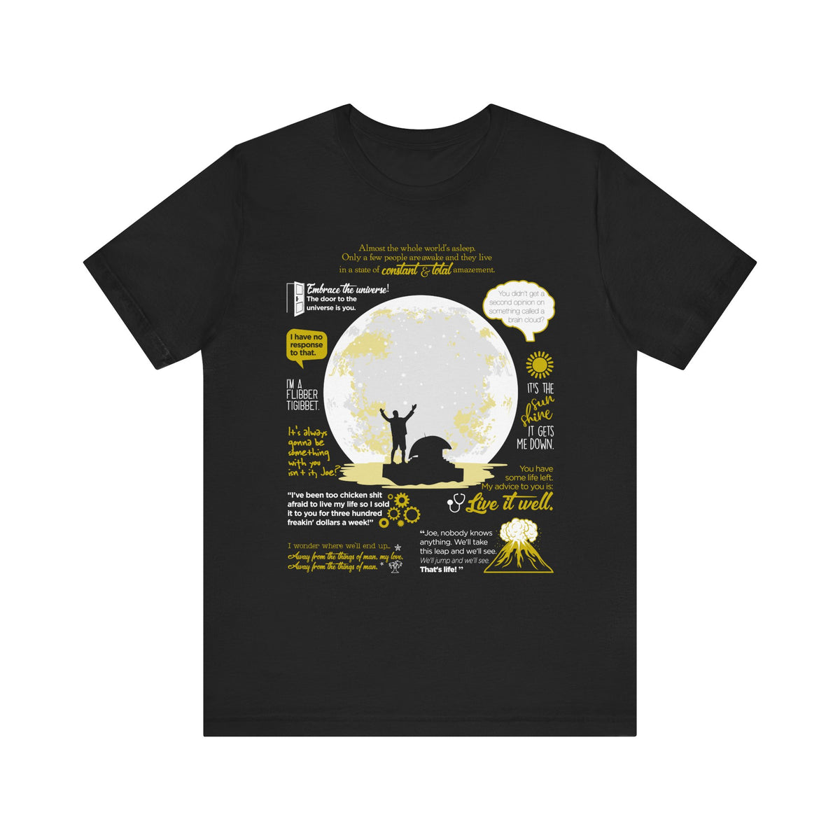 Joe vs The Volcano The Quotes — Tribute Tee