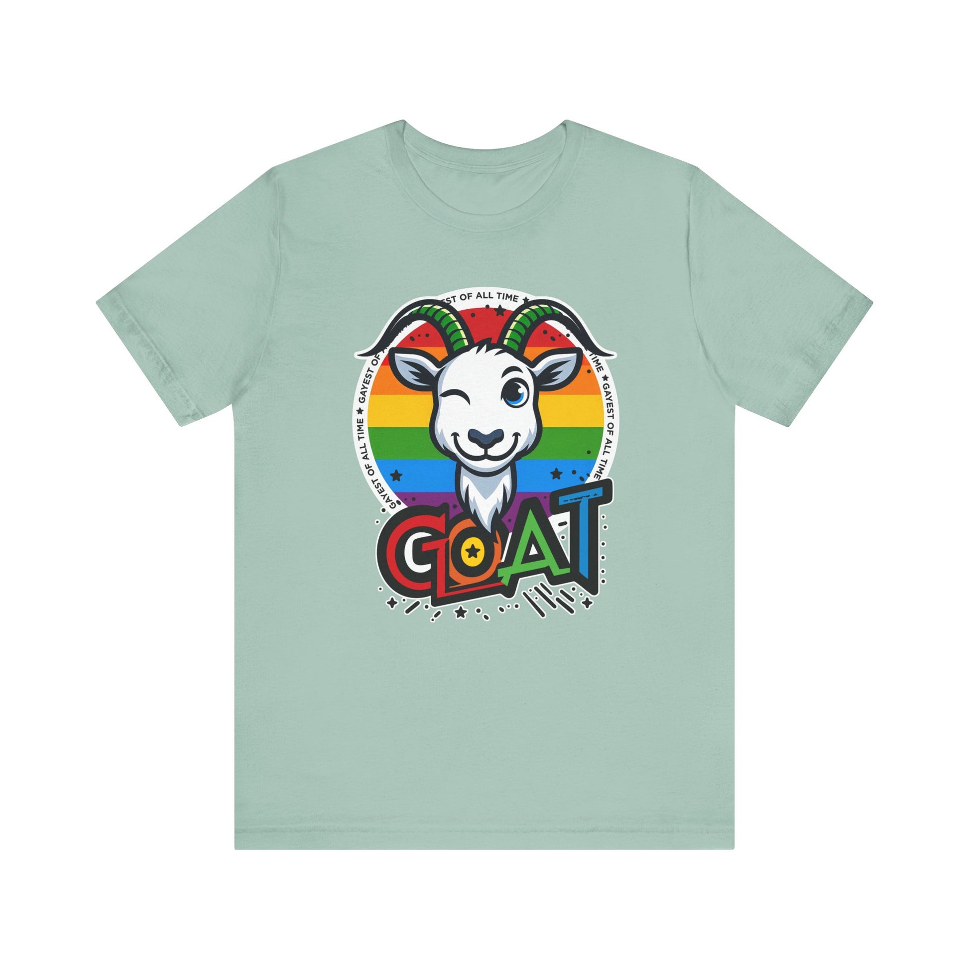 G.O.A.T. (Gayest of All Time) t-shirt funny mens womens | Speak Out Shirts