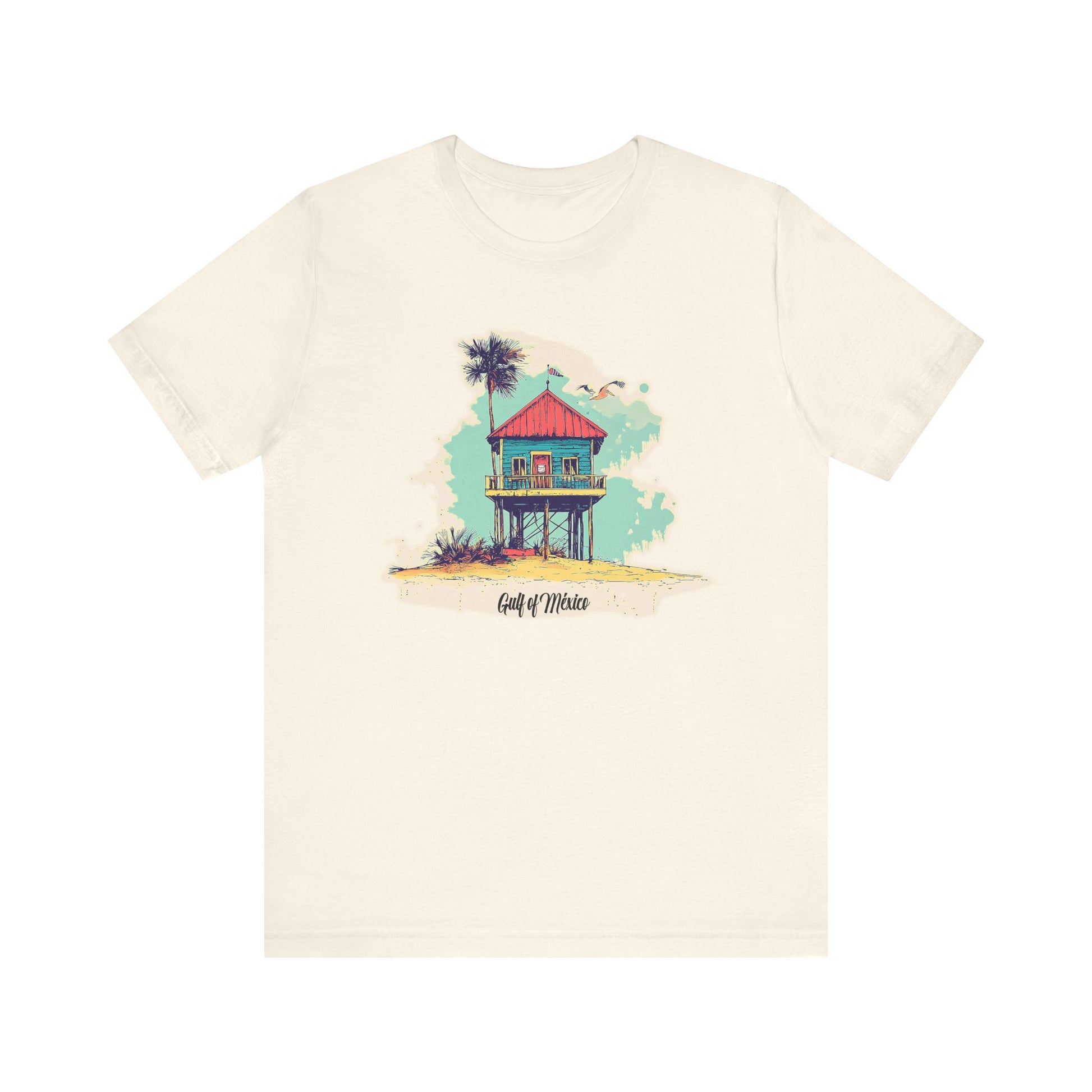 Gulf of México Stilt House On the Gulf t-shirt activist mens womens | Speak Out Shirts
