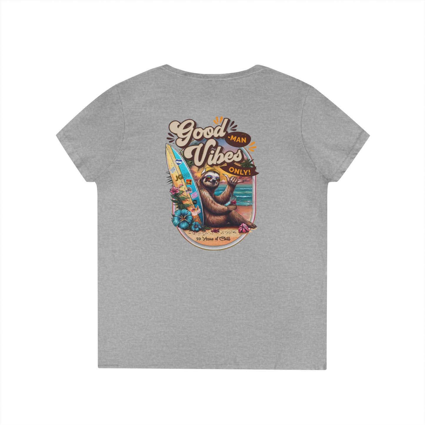 Unisex V Neck James Good Vibes Only Birthday Celebration Shirt