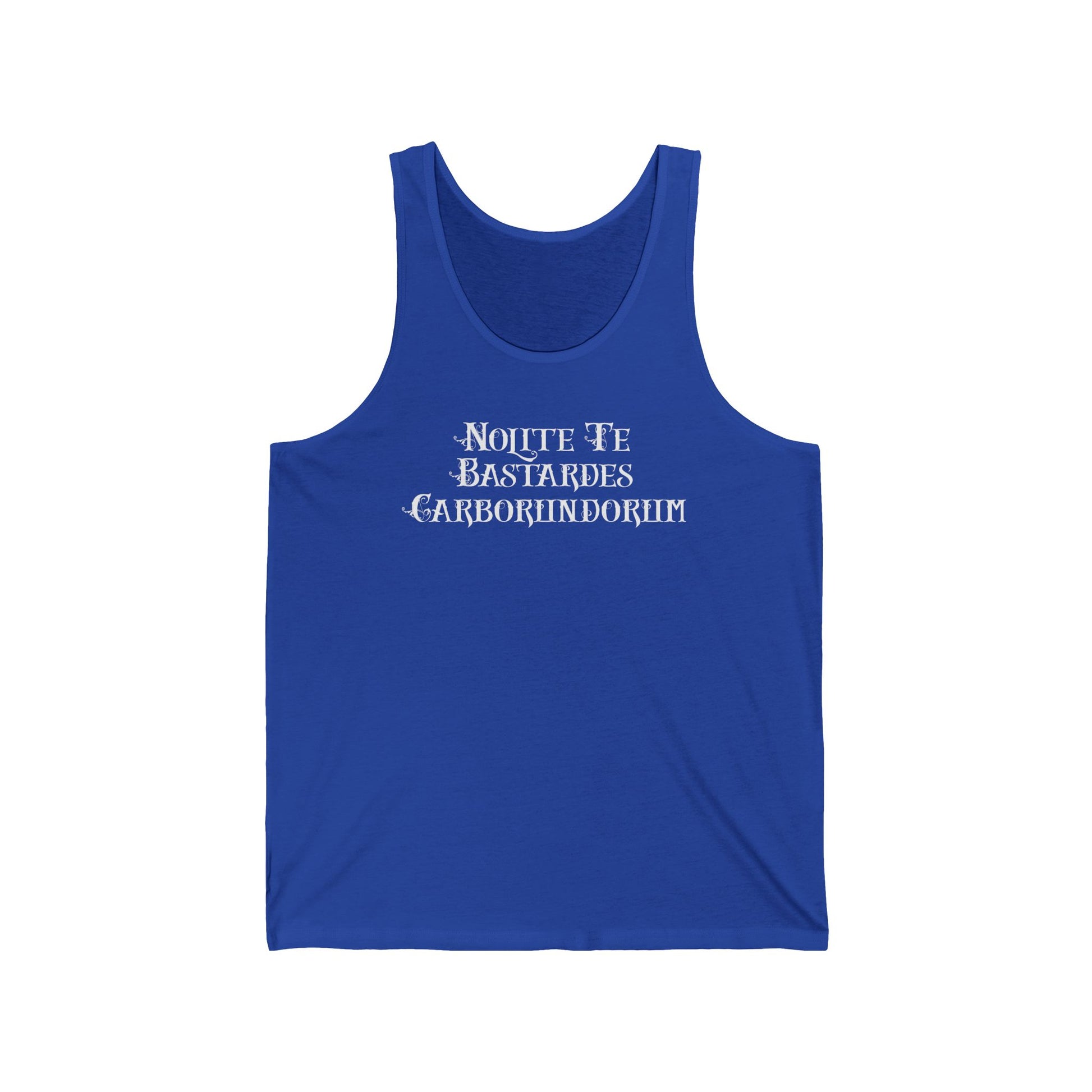 Nolite Te Bastardes Carborundorum Jersey Tank t-shirt protest mens womens | Speak Out Shirts