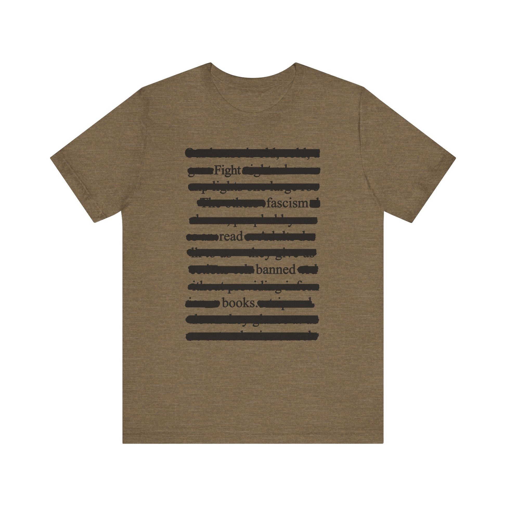 Fight Fascism Read Banned Books t-shirt protest mens womens | Speak Out Shirts