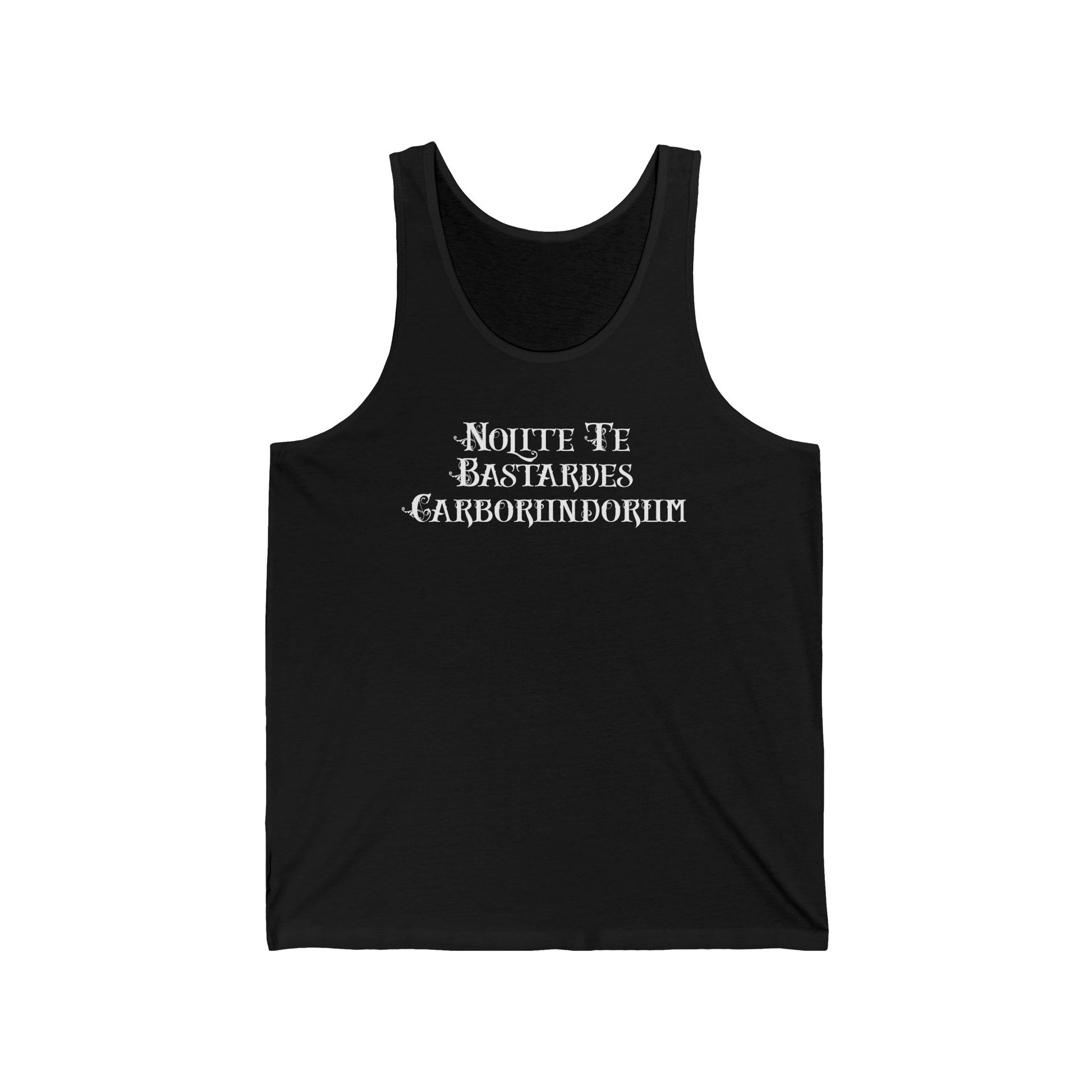 Nolite Te Bastardes Carborundorum Jersey Tank t-shirt protest mens womens | Speak Out Shirts