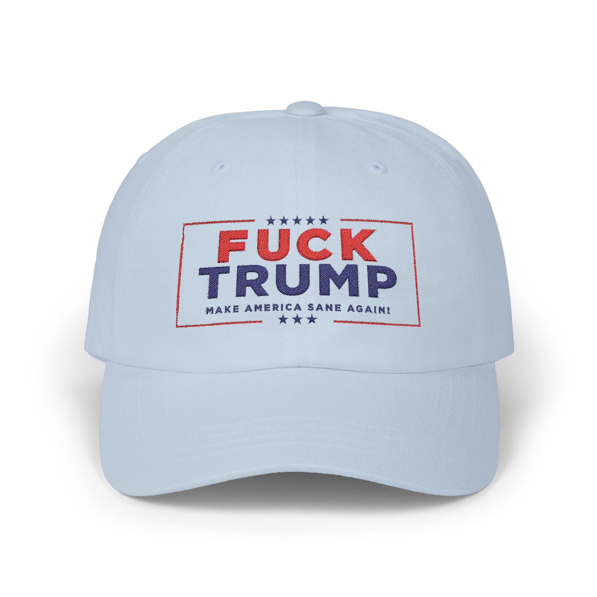 Fuck Trump Classic Baseball Hat - Political Protest Cap