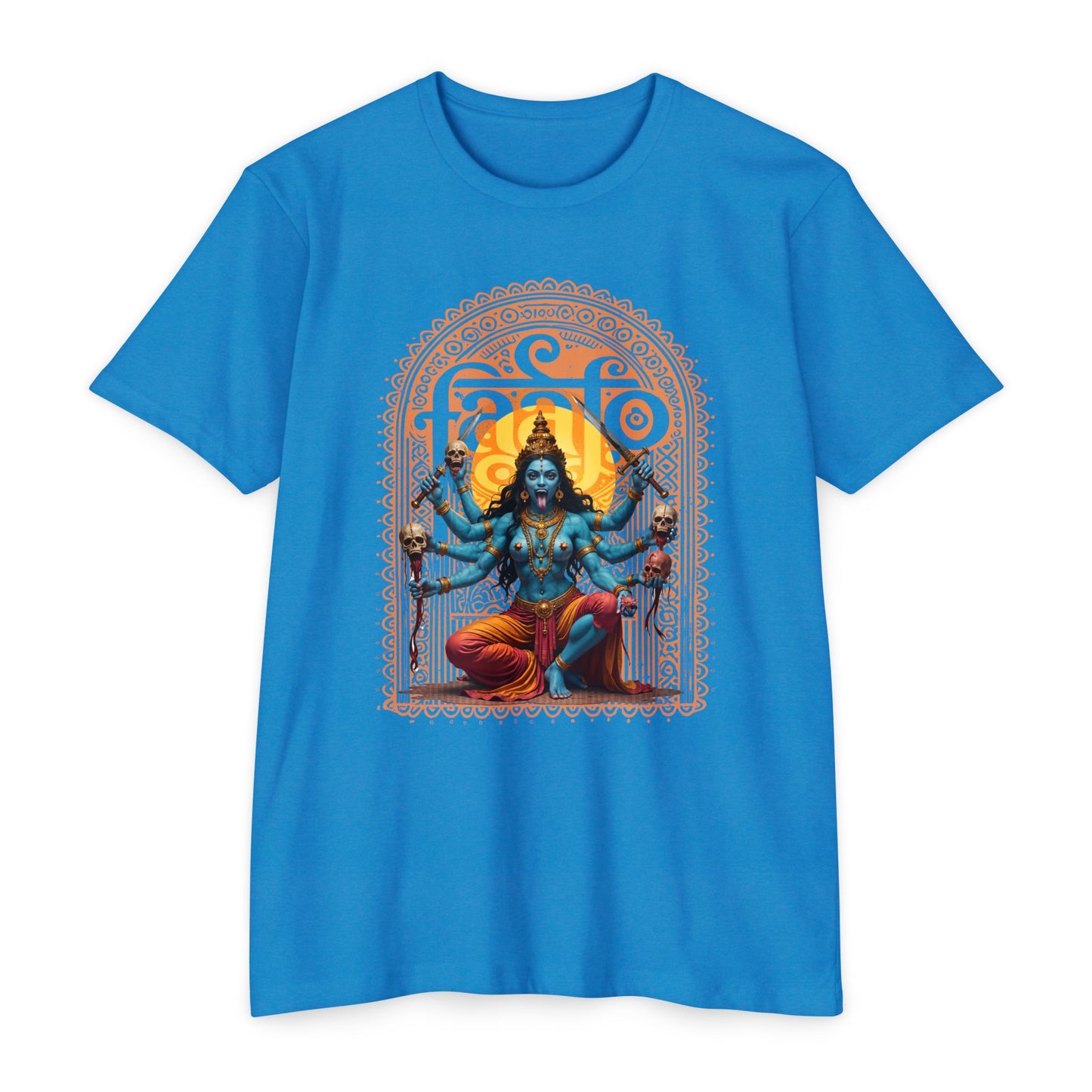 Feminist Fury: Goddess Kali Strikes Back - Unisex CVC Jersey T-shirt