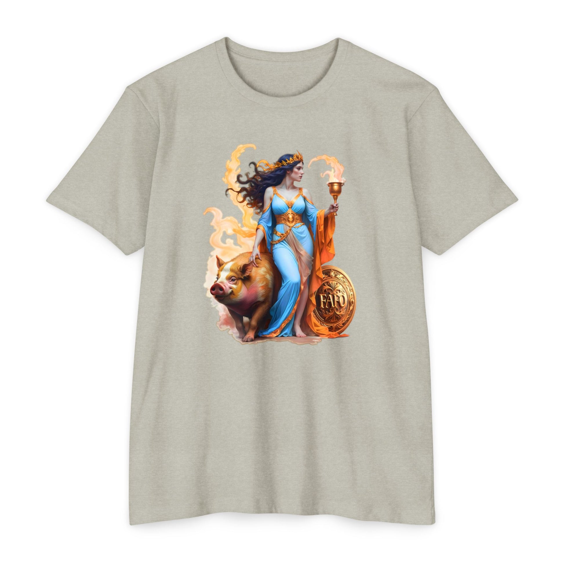 Circe: The Original FAFO Queen Unisex CVC Jersey Tee