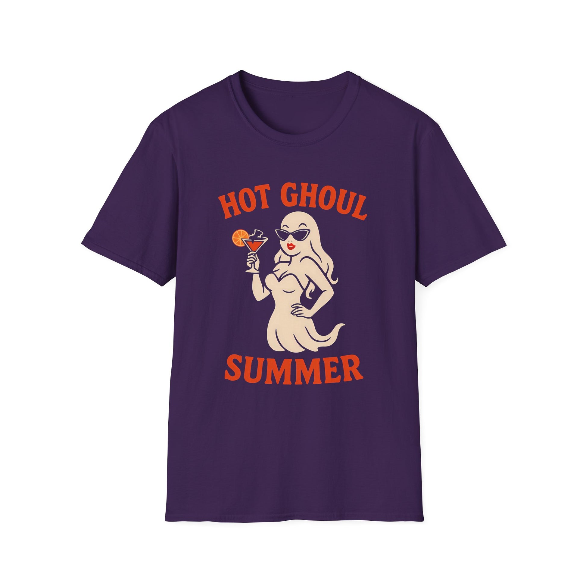 Hot Ghoul Summer Design Halloween t-shirt funny mens womens | Speak Out Shirts