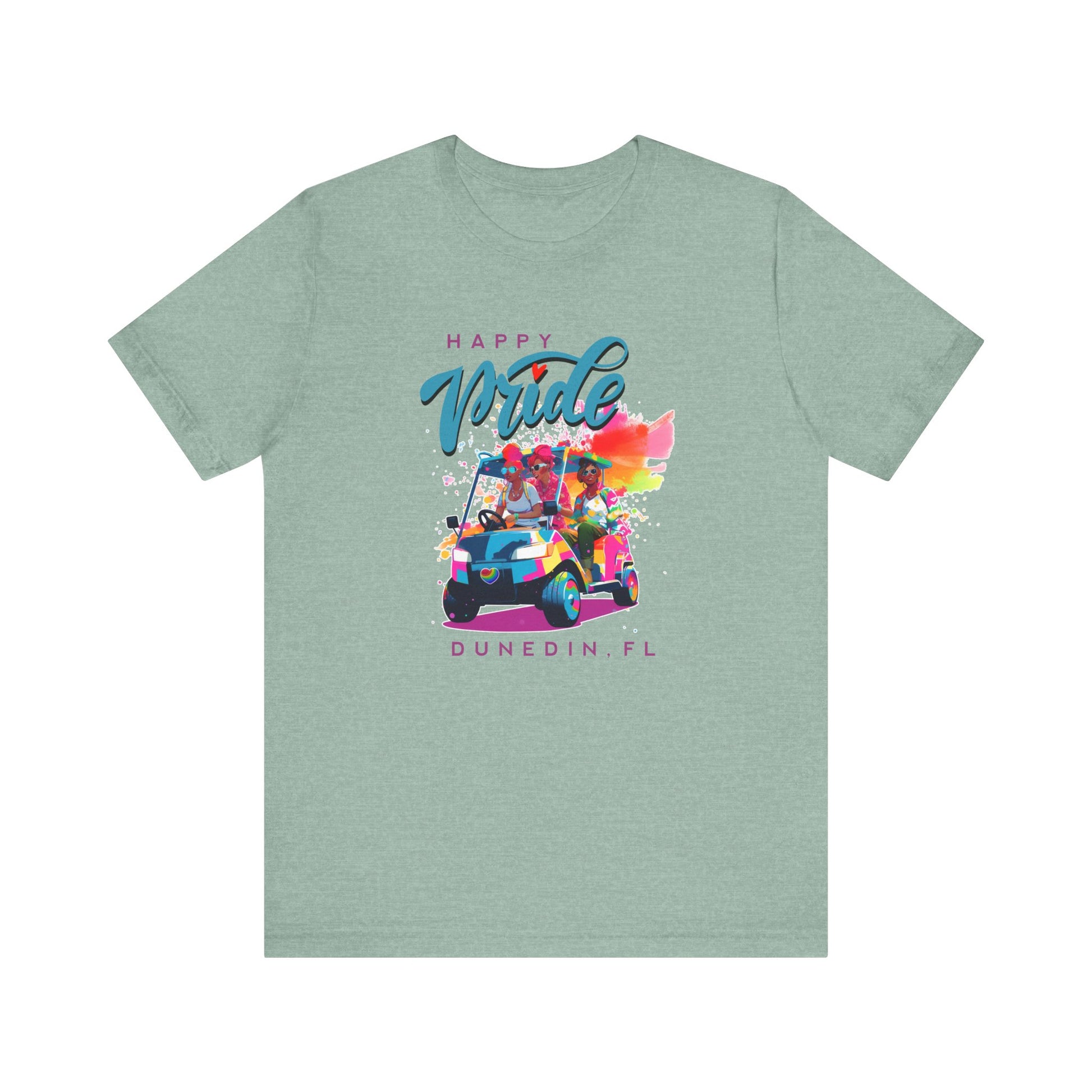 Dunedin Pride Golf Cart Parade - Unisex Tee