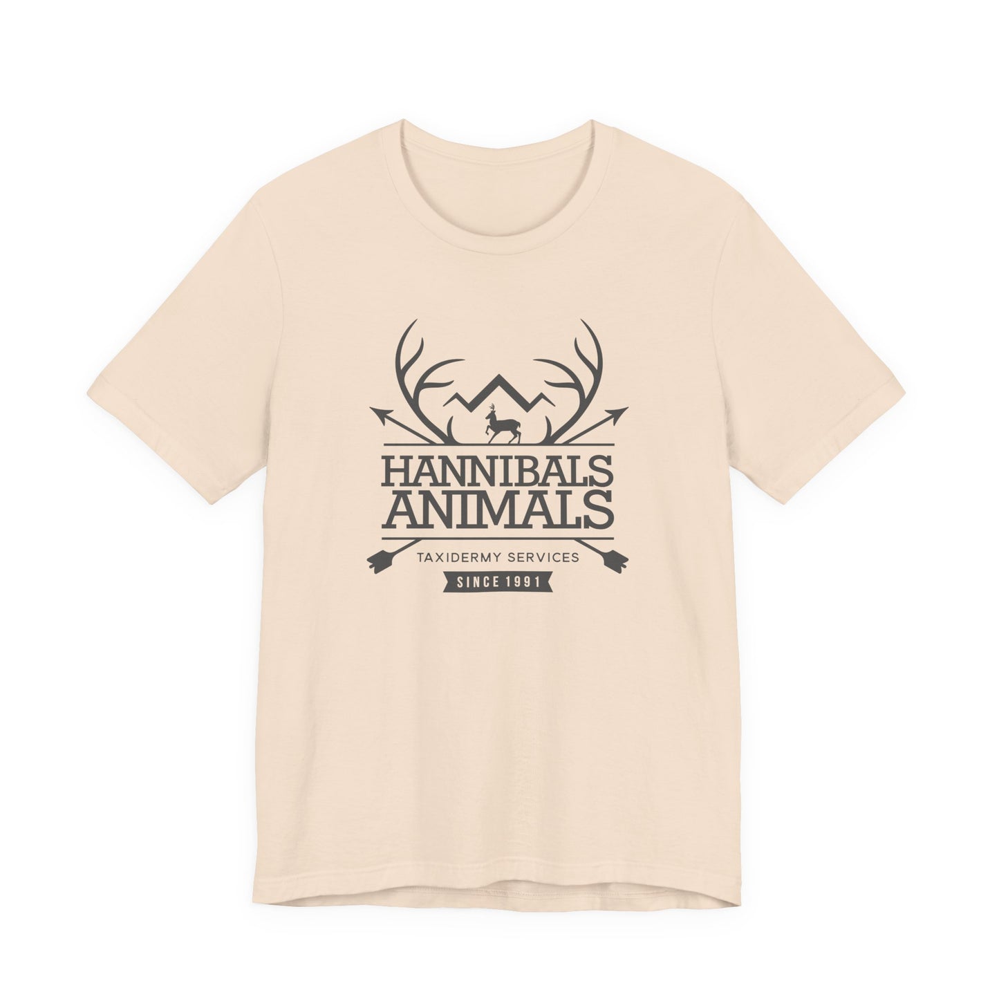 Hannibal's Animals Sarcastic Pun Tee — 'Welcome to Hannibal's Animals' Graphic T-Shirt