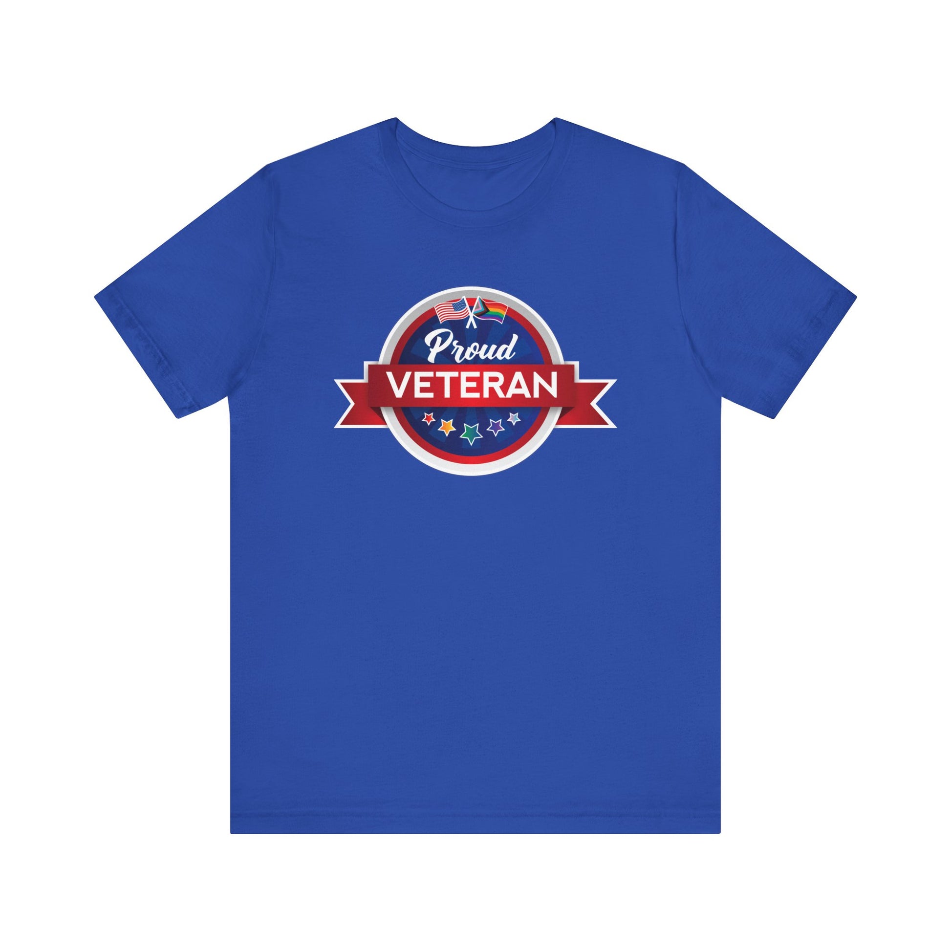 Proud Veteran LGBTQ+ Tee - Pride & Service