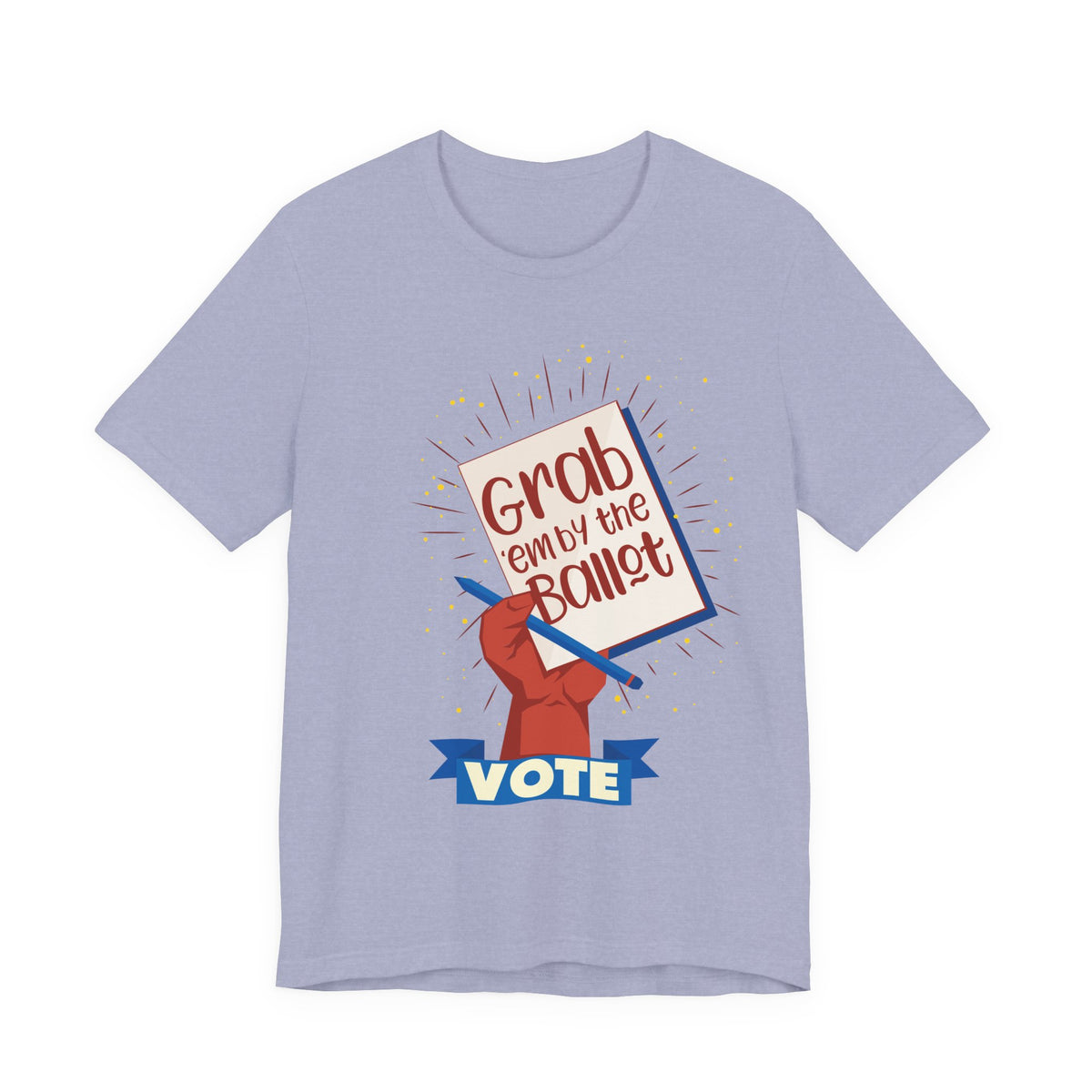 Vote T‑Shirt — "Grab 'Em by the Ballot" Voting Tee