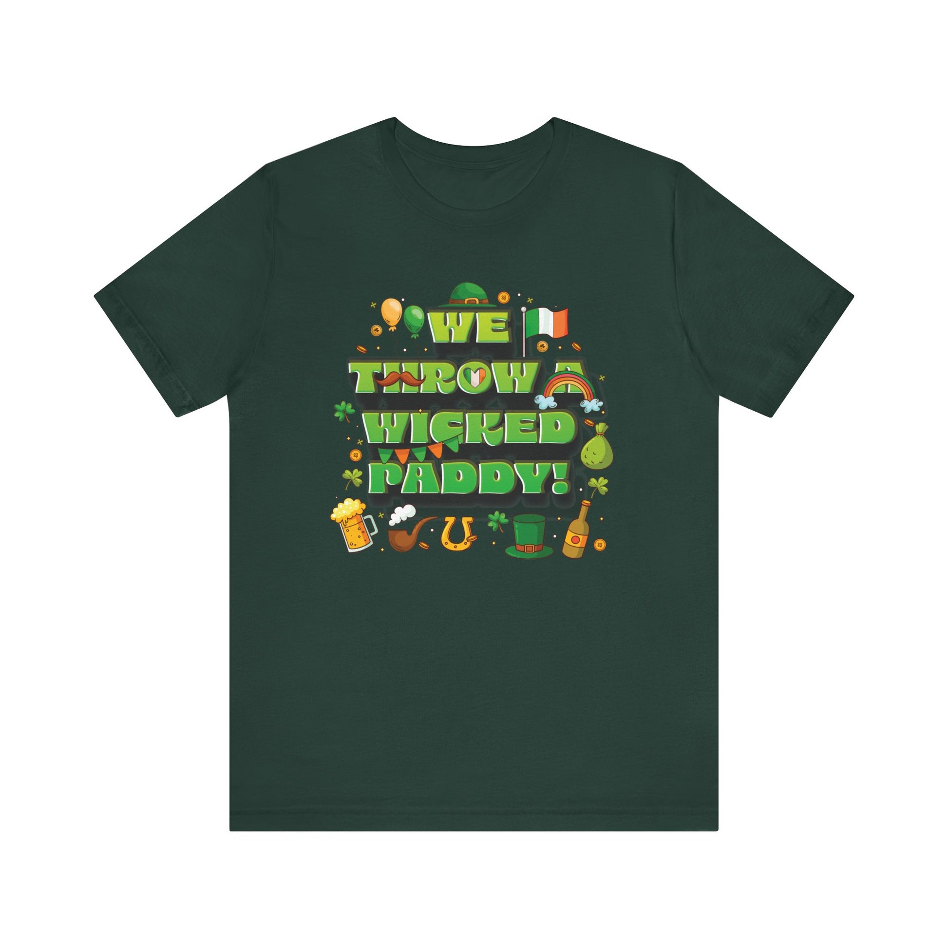 We Throw a Wicked Paddy St. Patrick's Day Unisex Tee
