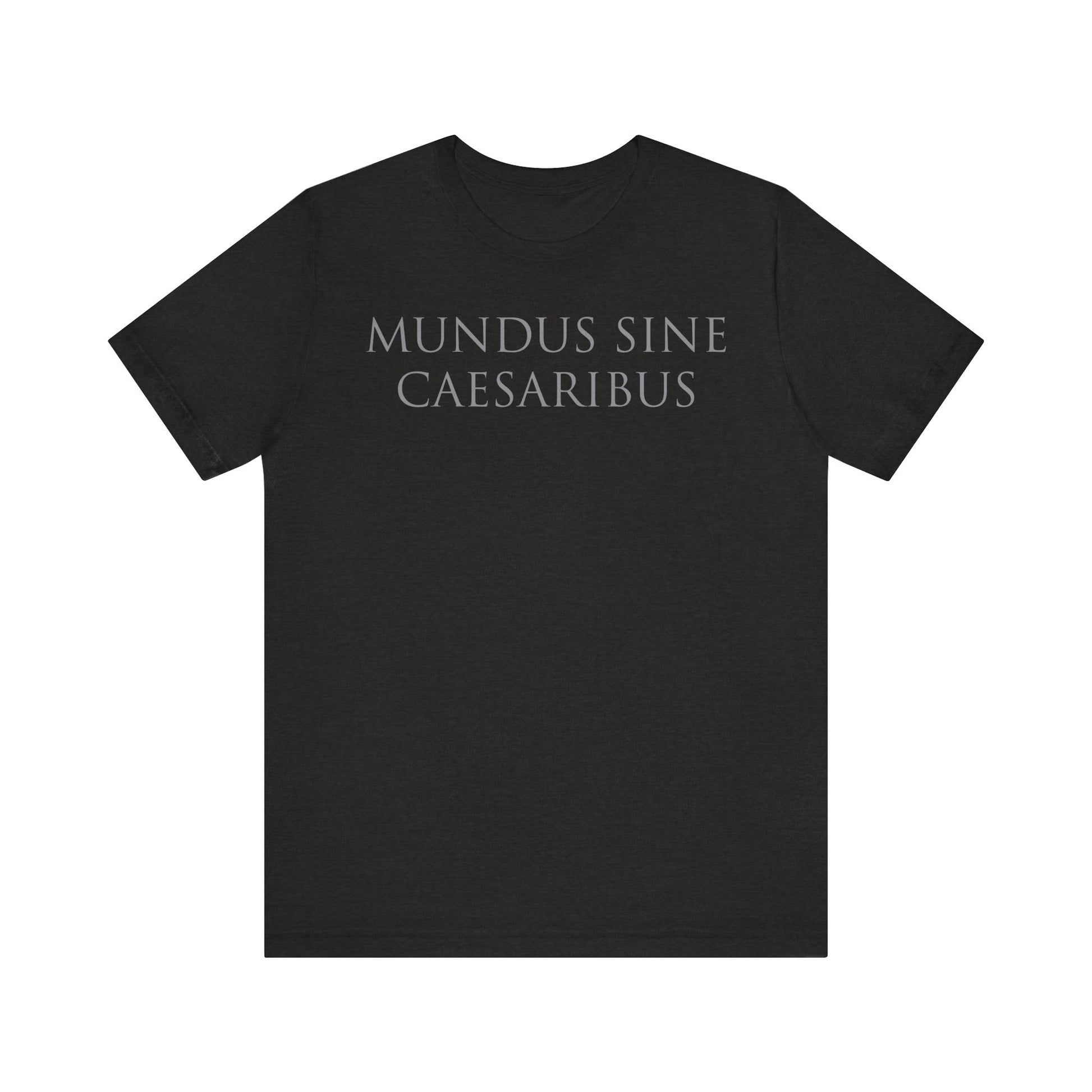 Mundus Sine Caesaribus t-shirt activist mens womens | Speak Out Shirts
