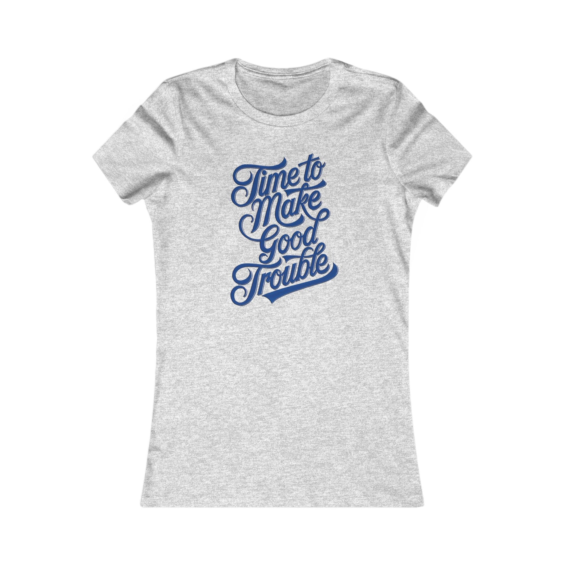 It's Time to Make Good Trouble Women's Tee - John Lewis