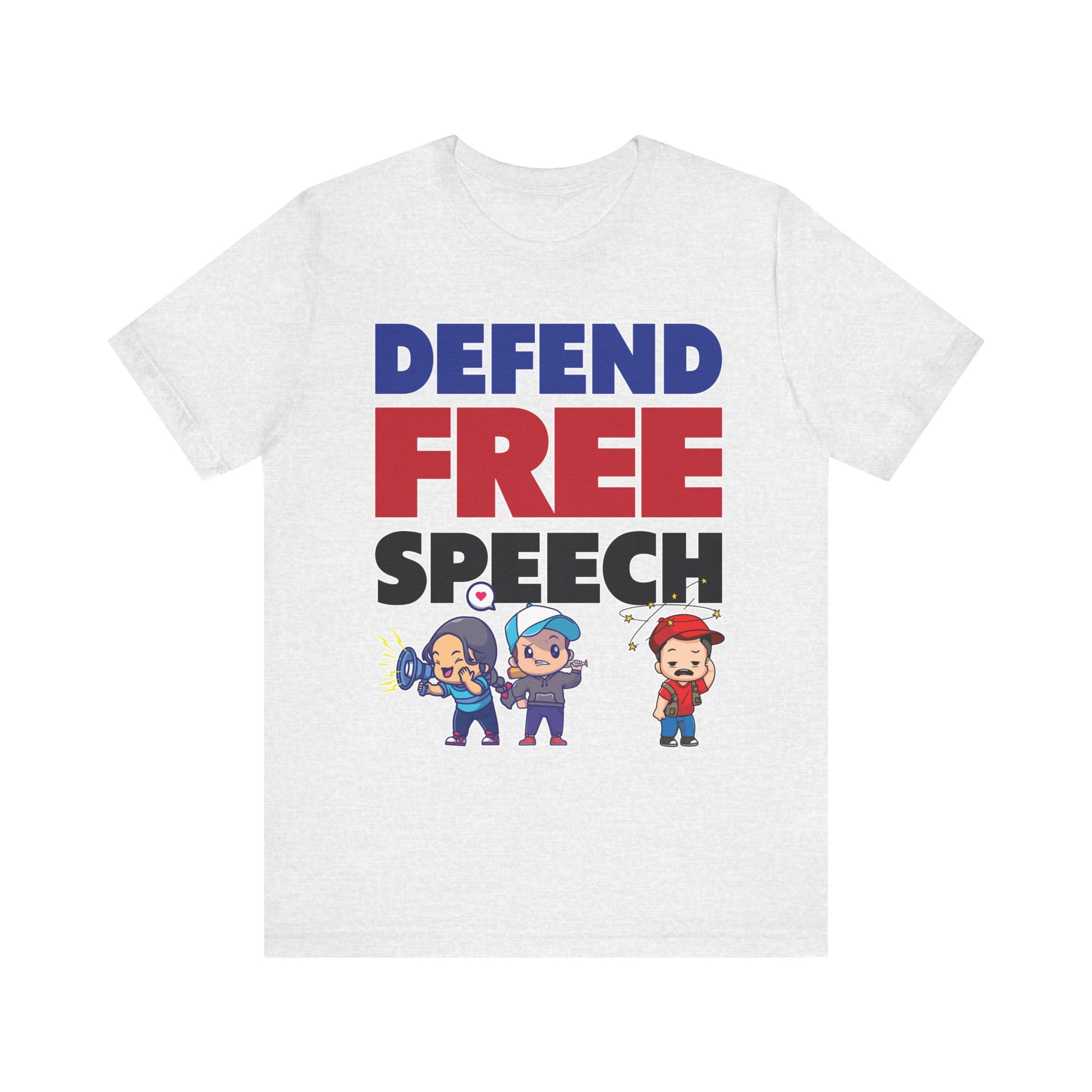 📣 Defend Free Speech t-shirt protest mens womens | Speak Out Shirts