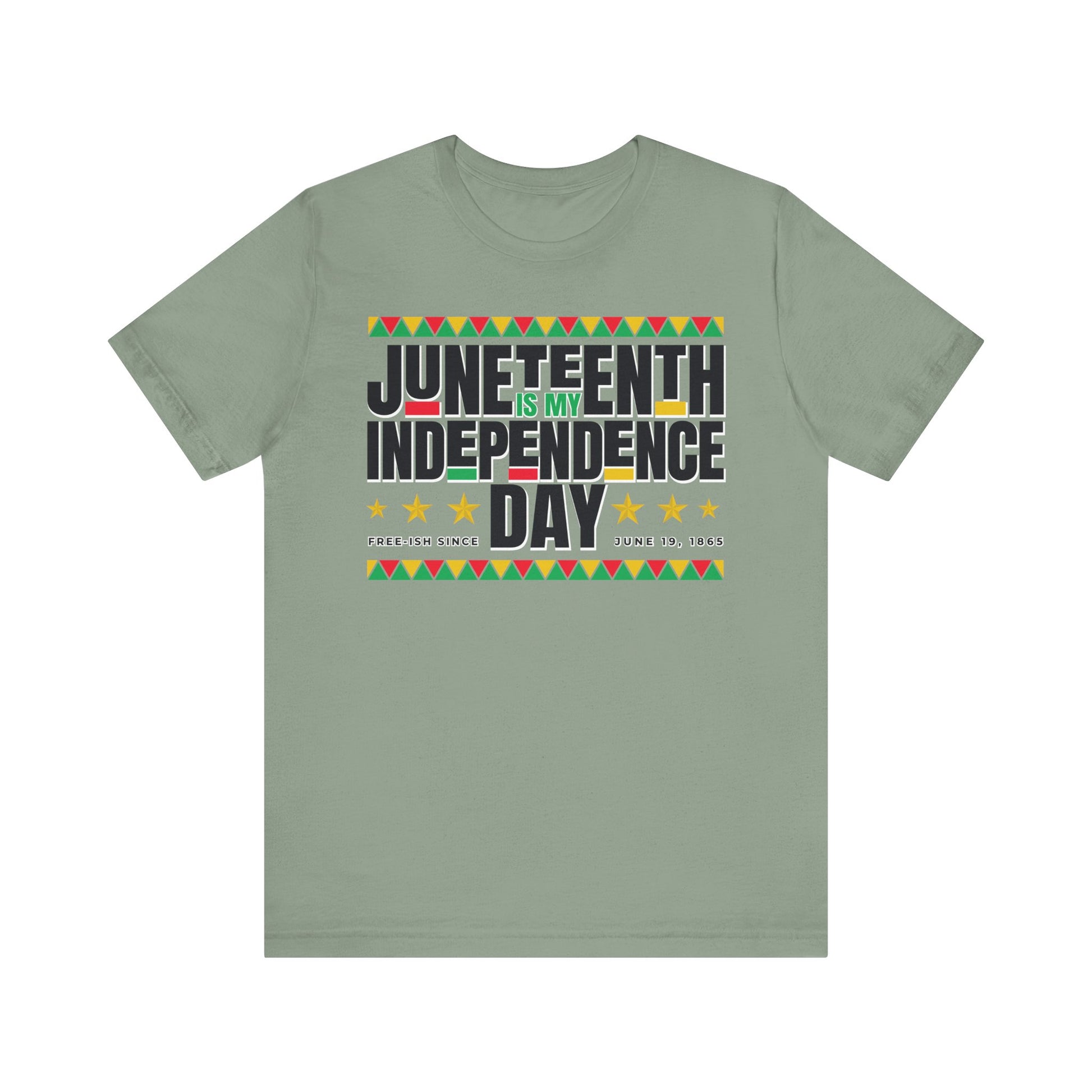 JUNETEENTH Independence Day June 19 1865 t-shirt activist mens womens | Speak Out Shirts