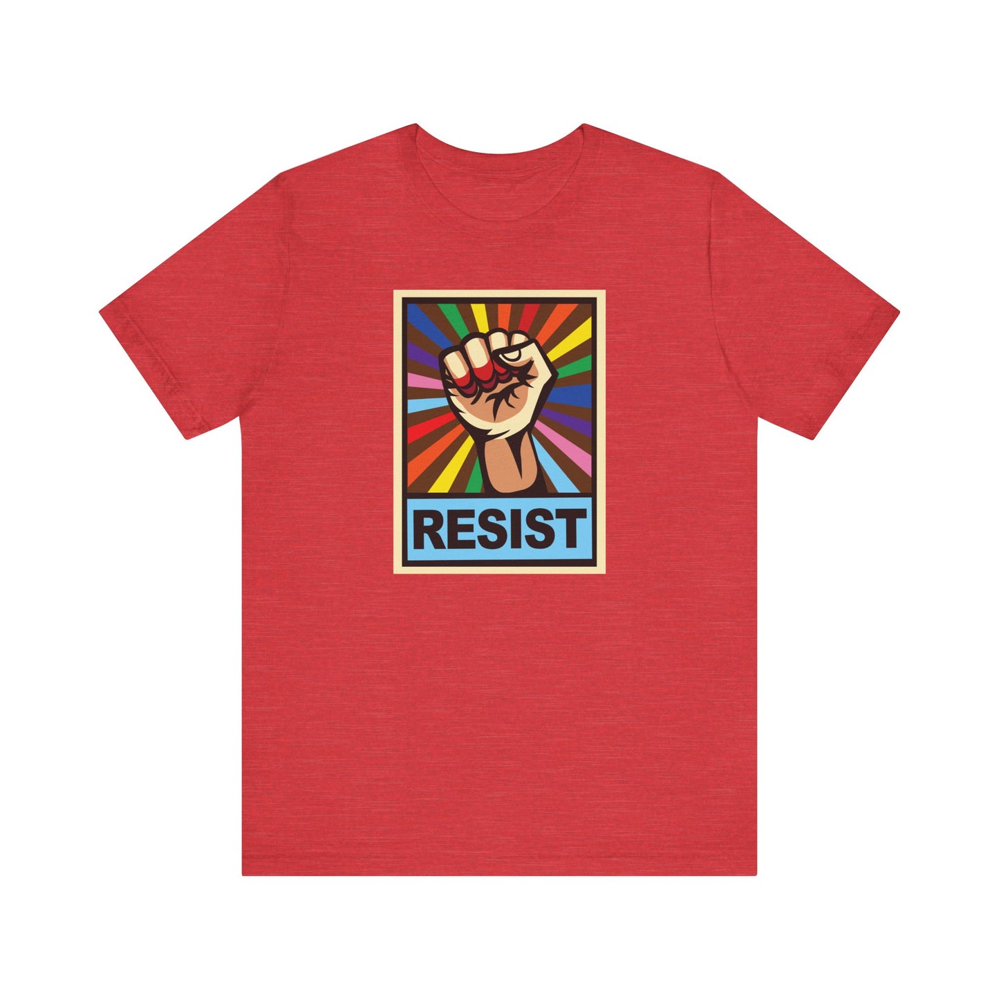 Unisex Pride Tee - LGBTQ+ RESIST