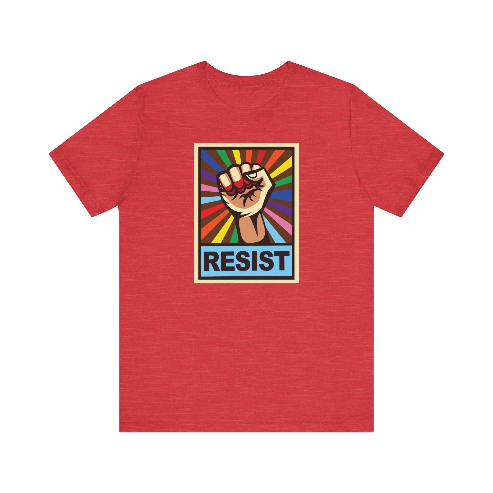 Unisex Pride Tee LGBTQ+ RESIST - Pride Statement