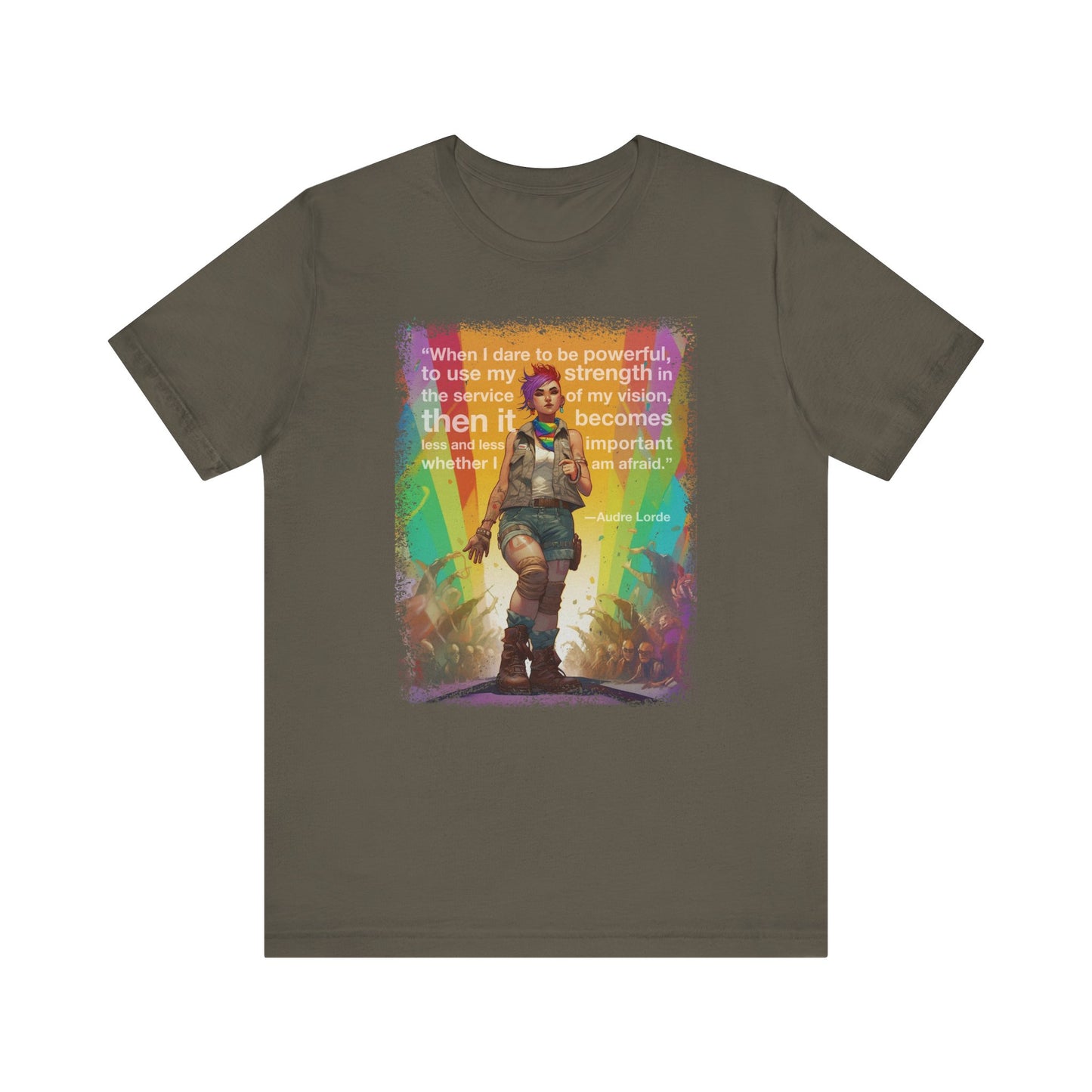 Be Powerful Shirt - Audre Lorde