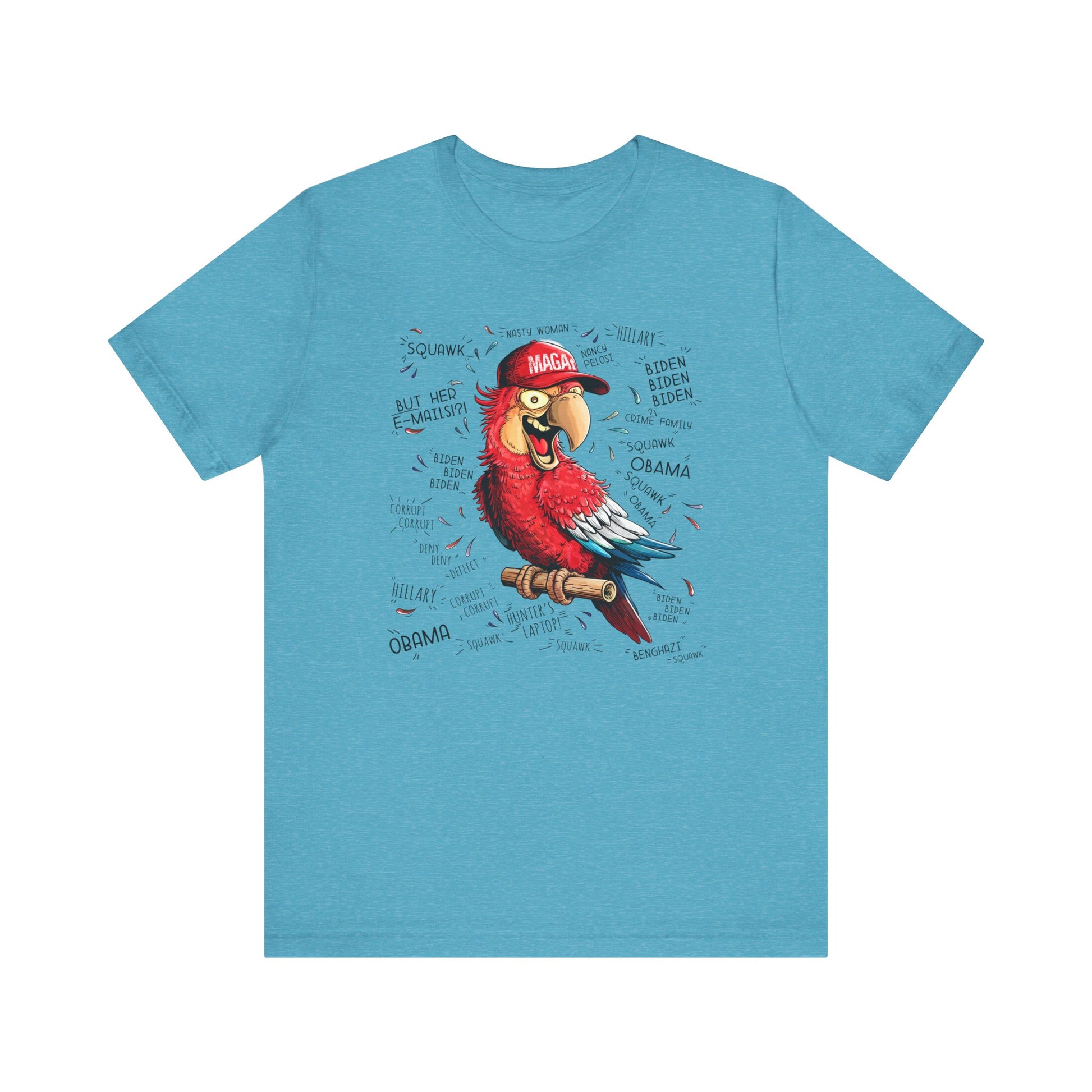 Squawk tastic Deflection Parrot The Ultimate MAGA t-shirt protest mens womens | Speak Out Shirts
