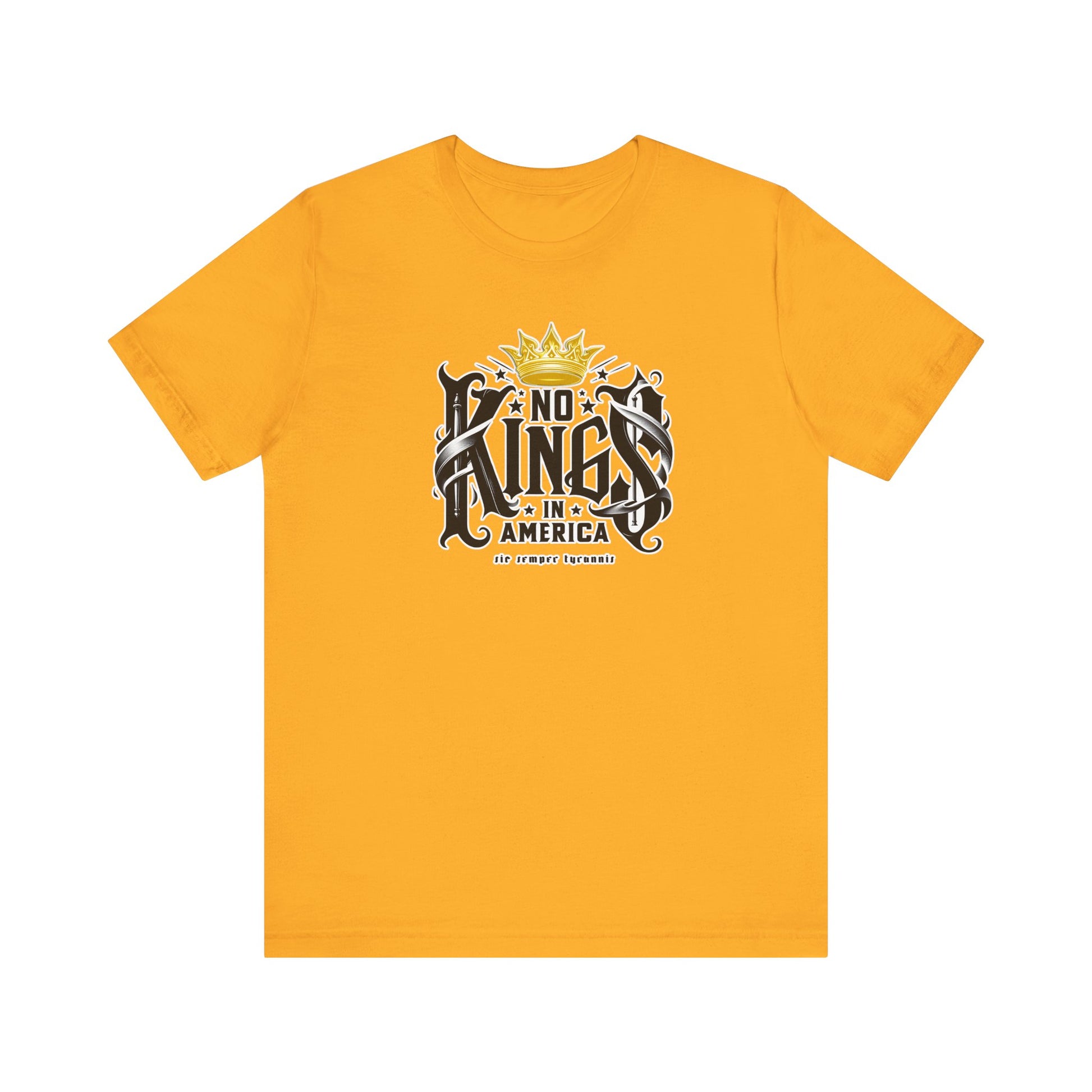 No Kings in America t-shirt protest mens womens | Speak Out Shirts