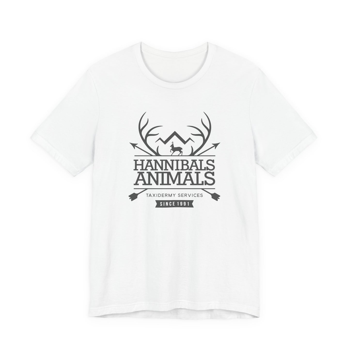 Hannibal's Animals Sarcastic Pun Tee — 'Welcome to Hannibal's Animals' Graphic T-Shirt