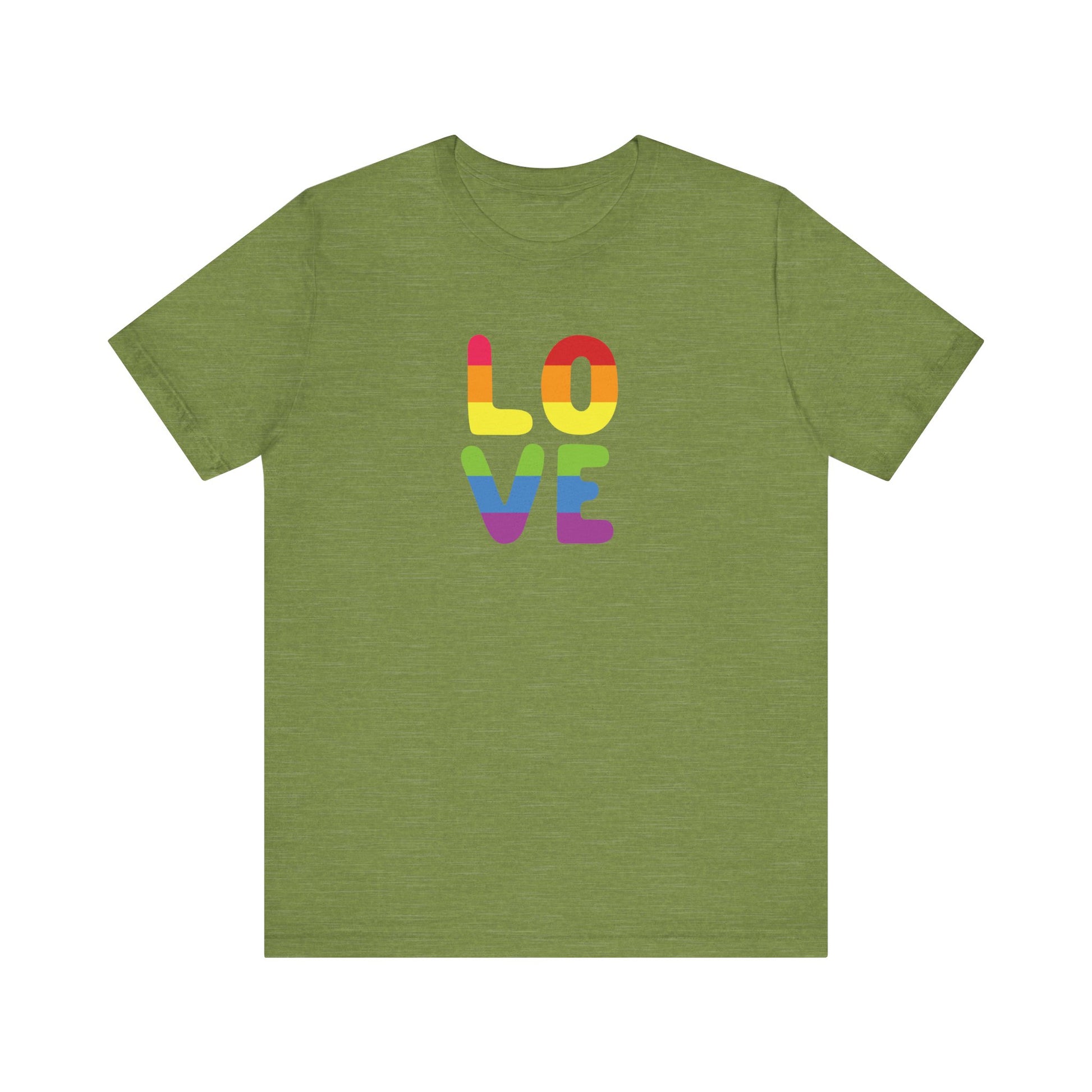 Rainbow LOVE | LGBTQ+ Pride Unisex Shirt