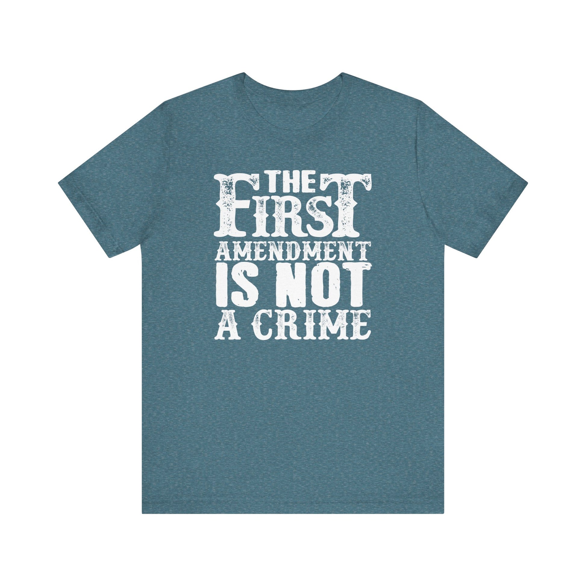 The First Amendment is not a Crime t-shirt protest mens womens | Speak Out Shirts