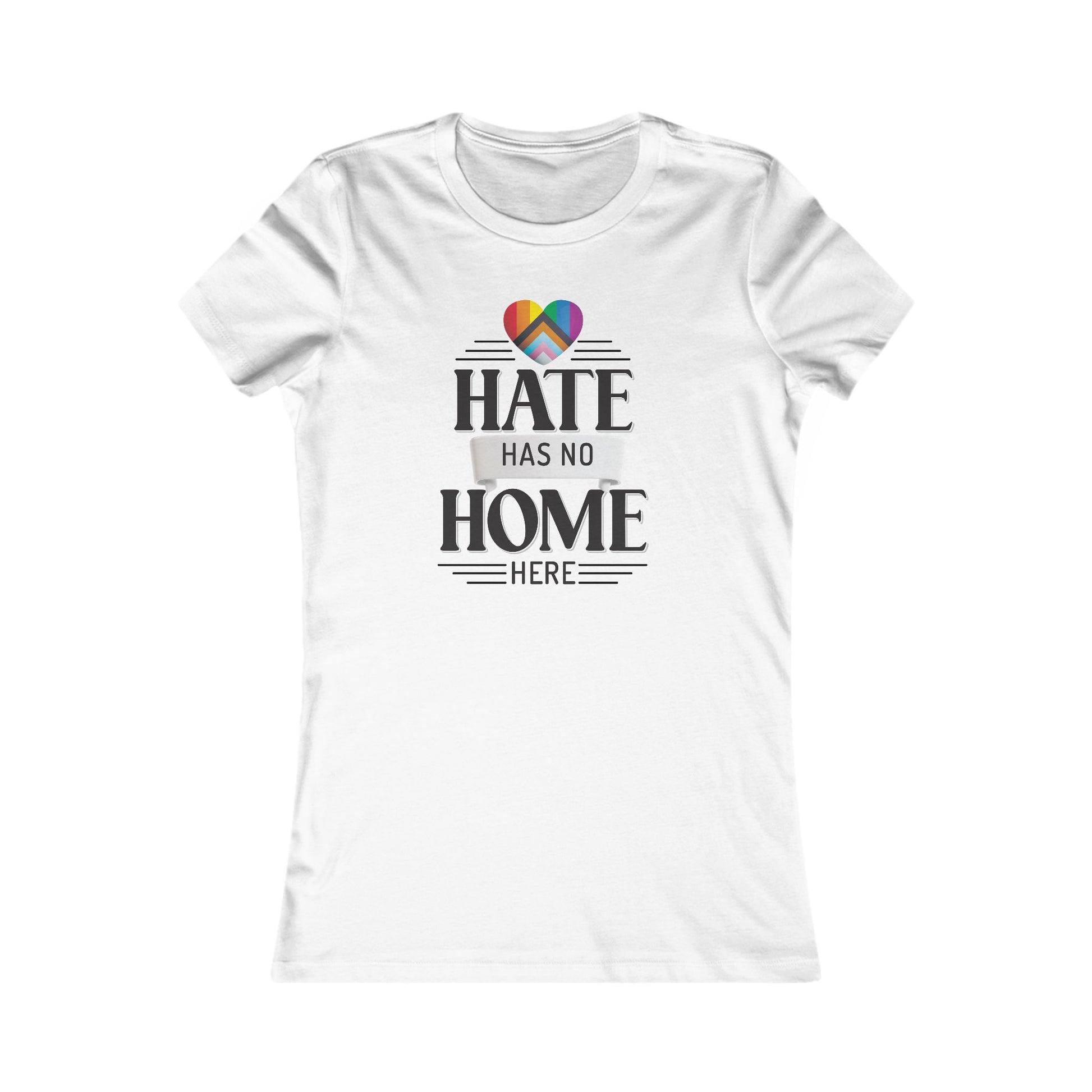 Hate Has No Home Here Women's Tee - Anti-Hate Statement