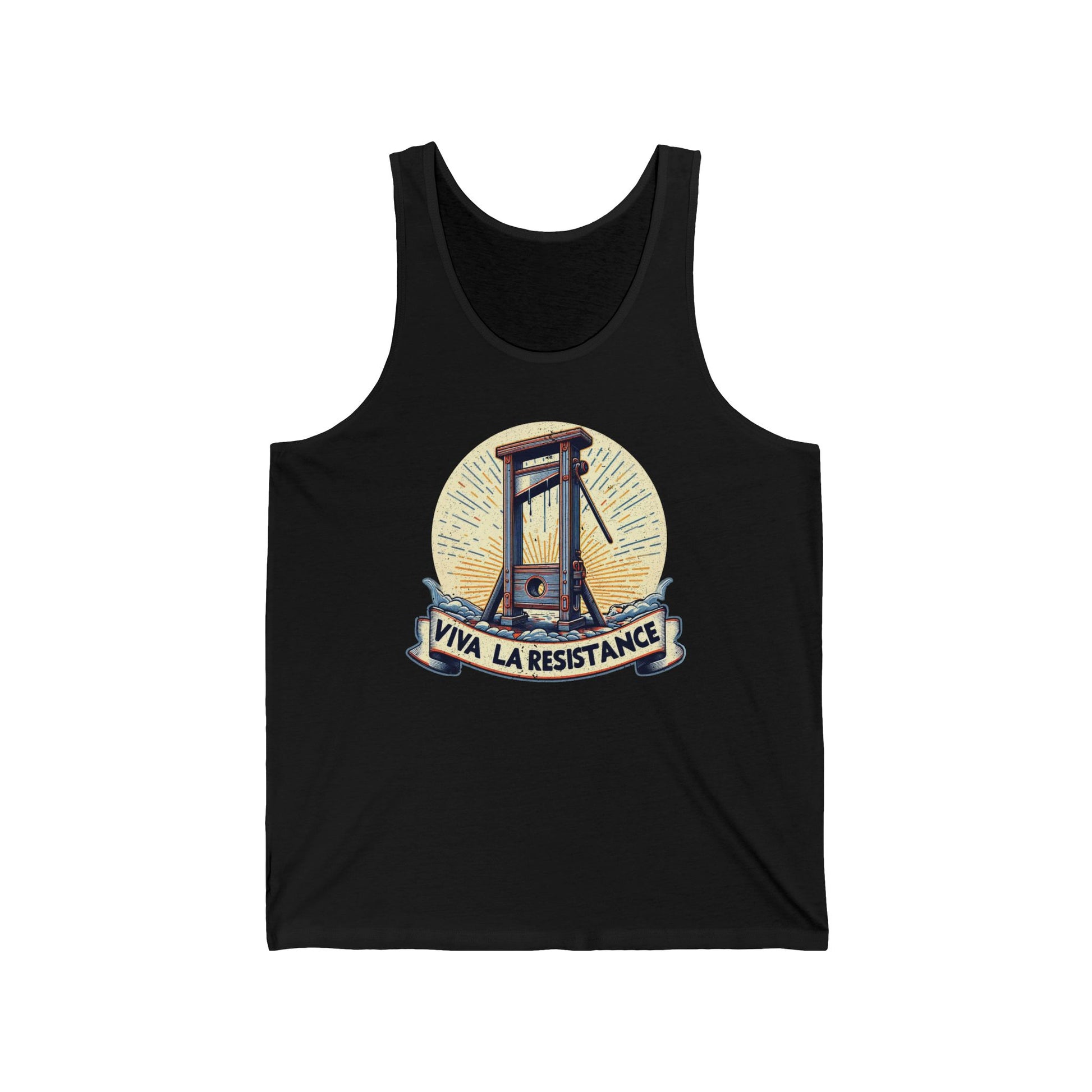 Viva La Résistance Jersey Tank t-shirt protest mens womens | Speak Out Shirts