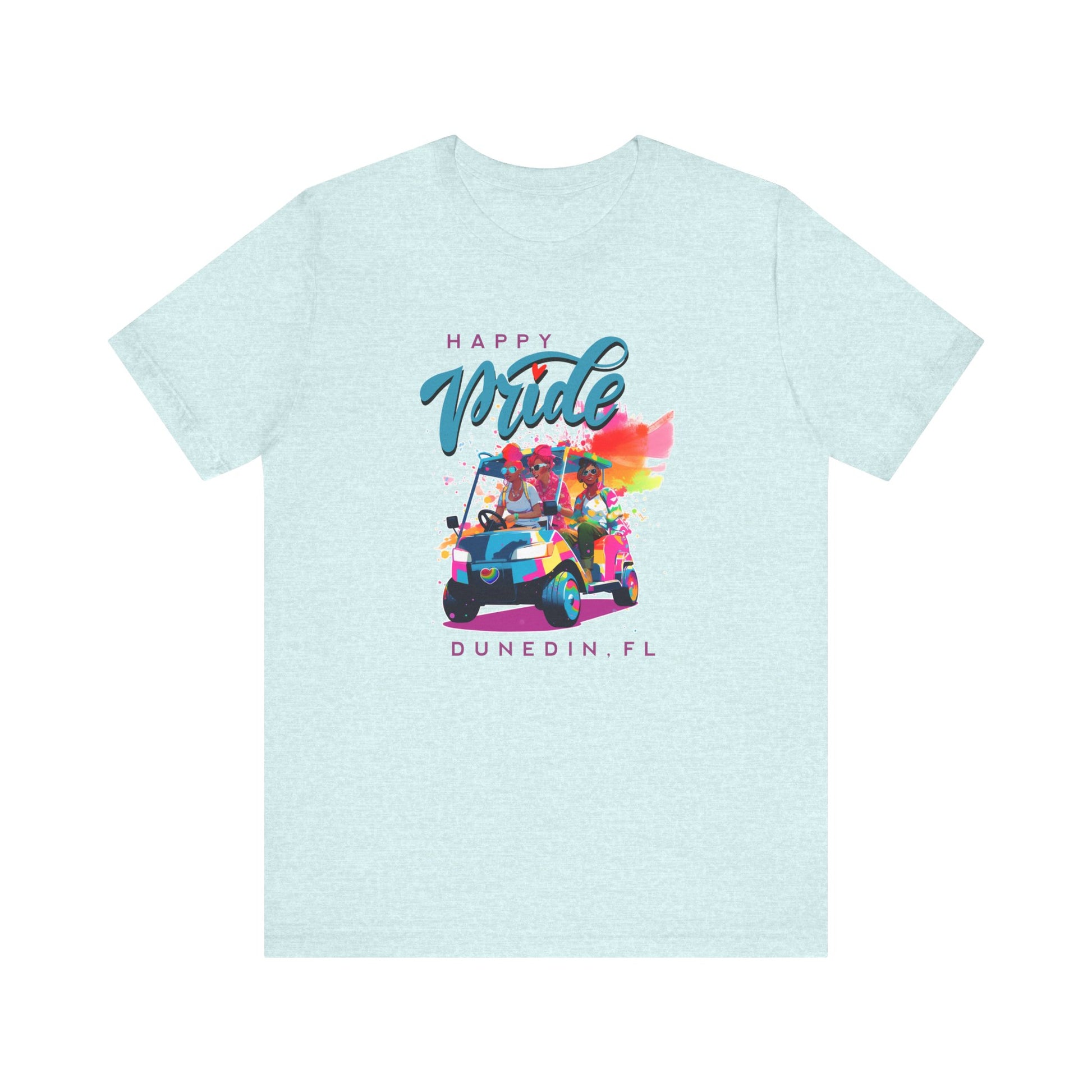 Dunedin Pride Golf Cart Parade - Unisex Tee