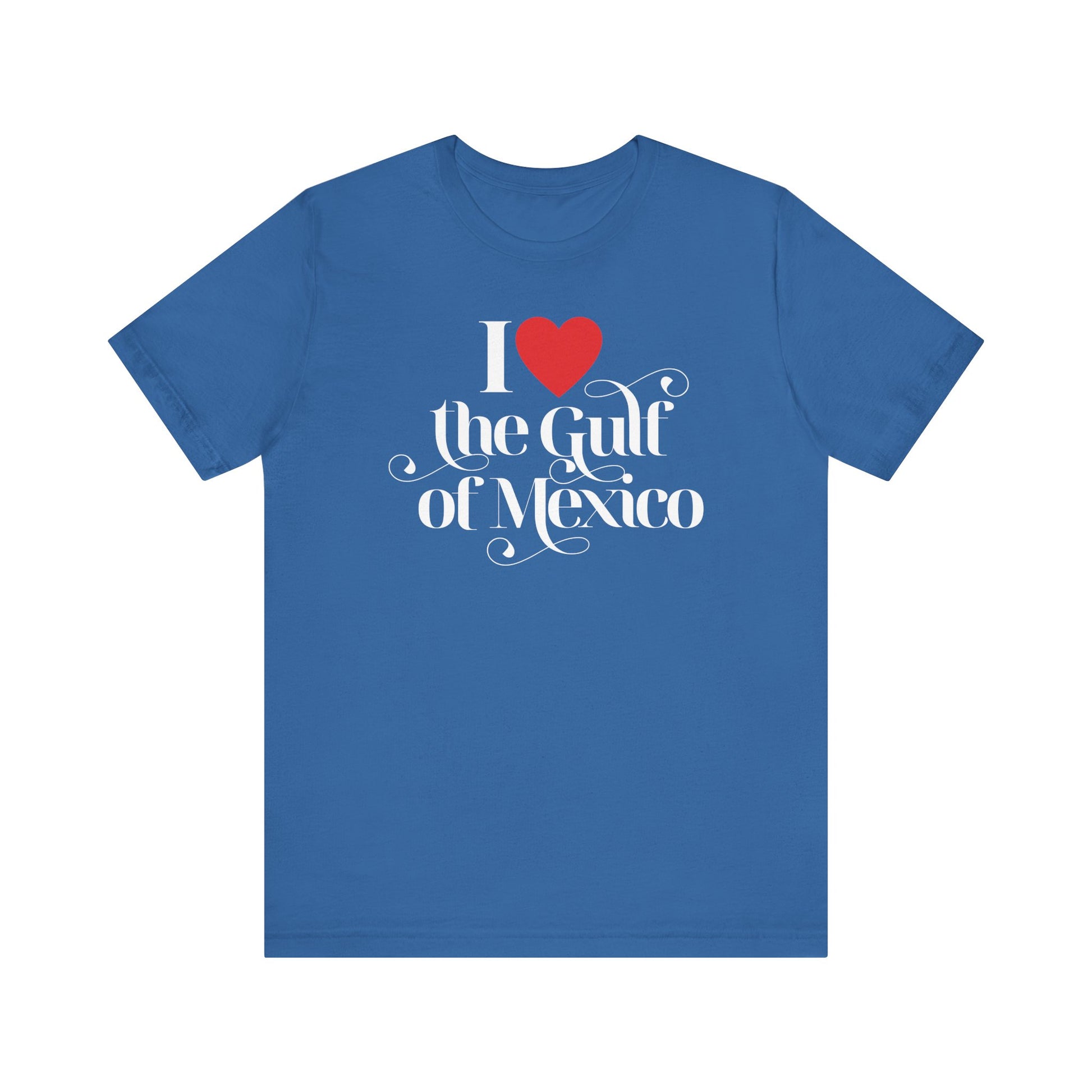 I Love The Gulf of México t-shirt activist mens womens | Speak Out Shirts
