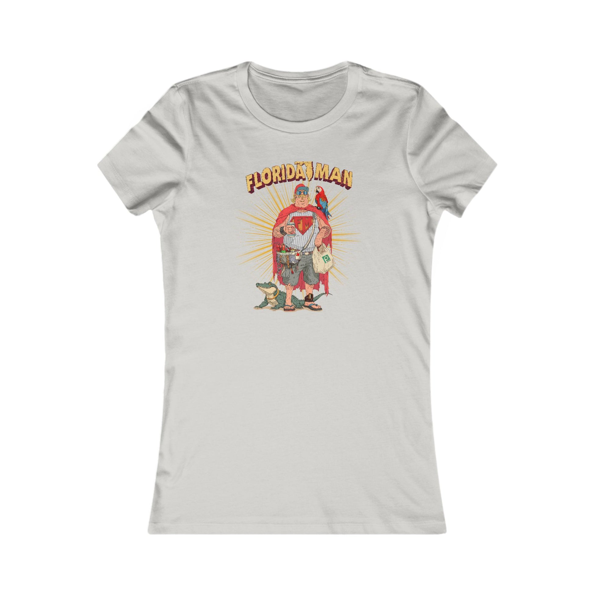 Florida Man The Anti Hero No One Asked For Women's t-shirt activist mens womens | Speak Out Shirts